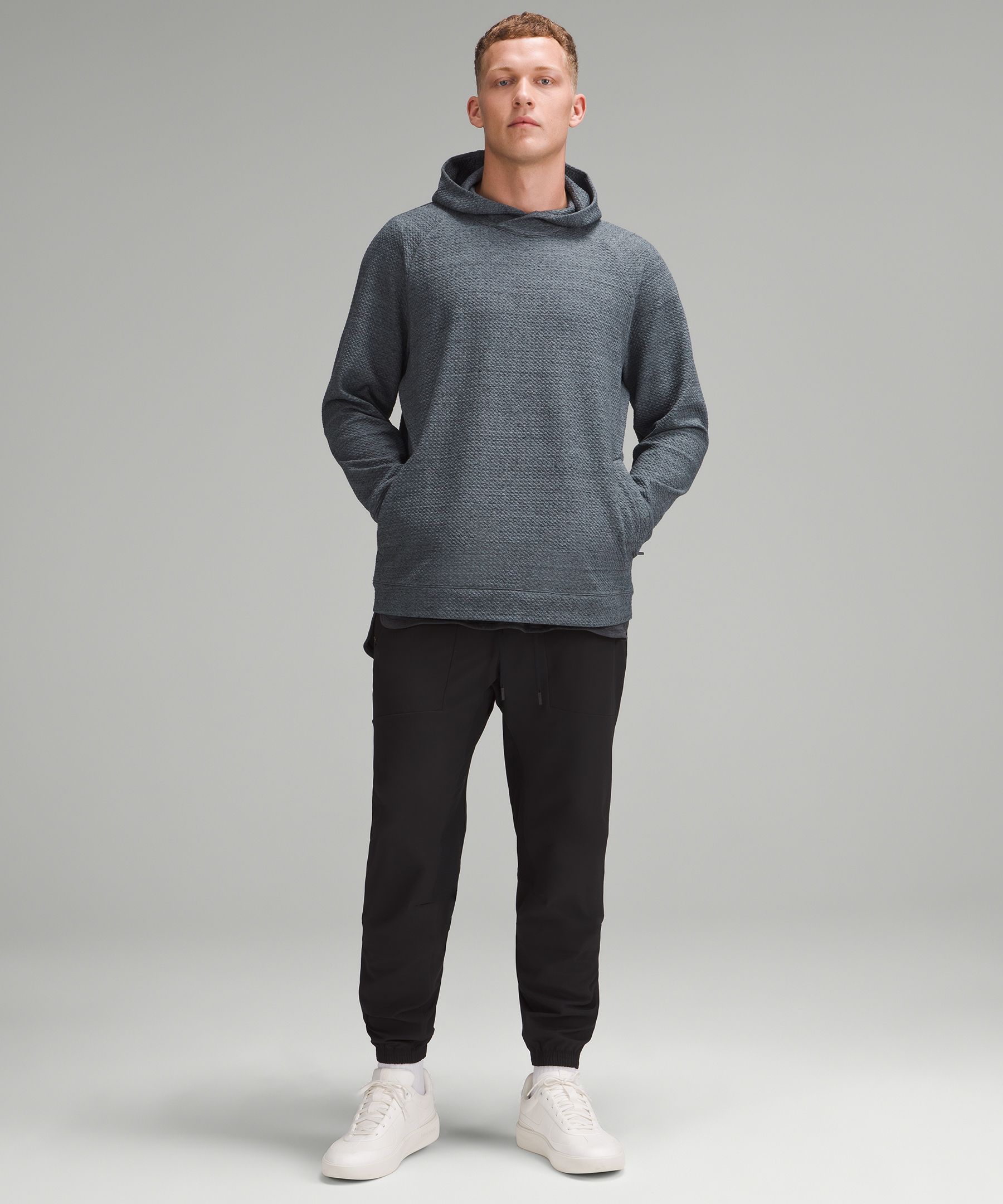 Textured Double-Knit Cotton Hoodie | Men's Hoodies & Sweatshirts