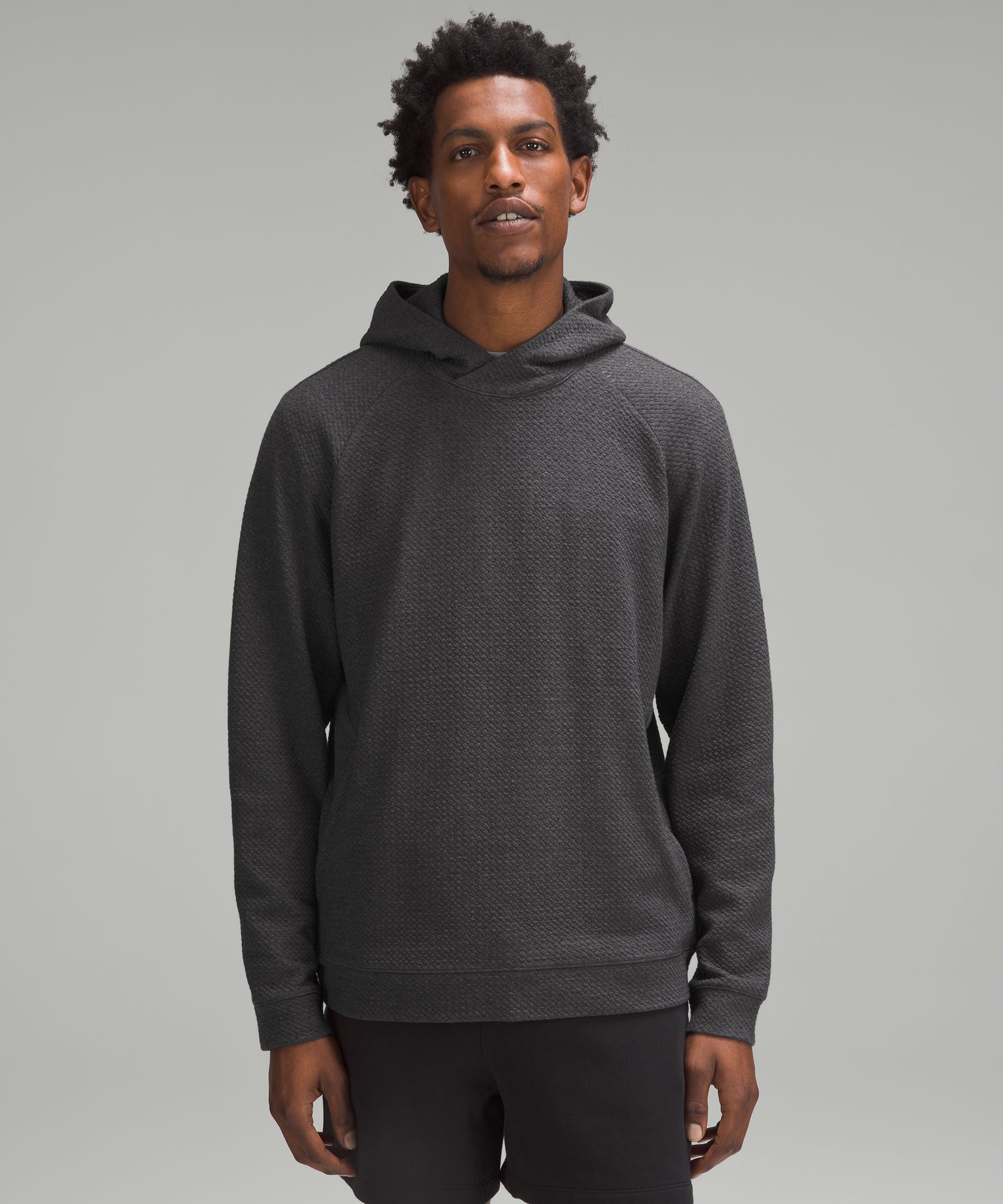 Textured Double-Knit Cotton Hoodie | Men's Hoodies & Sweatshirts