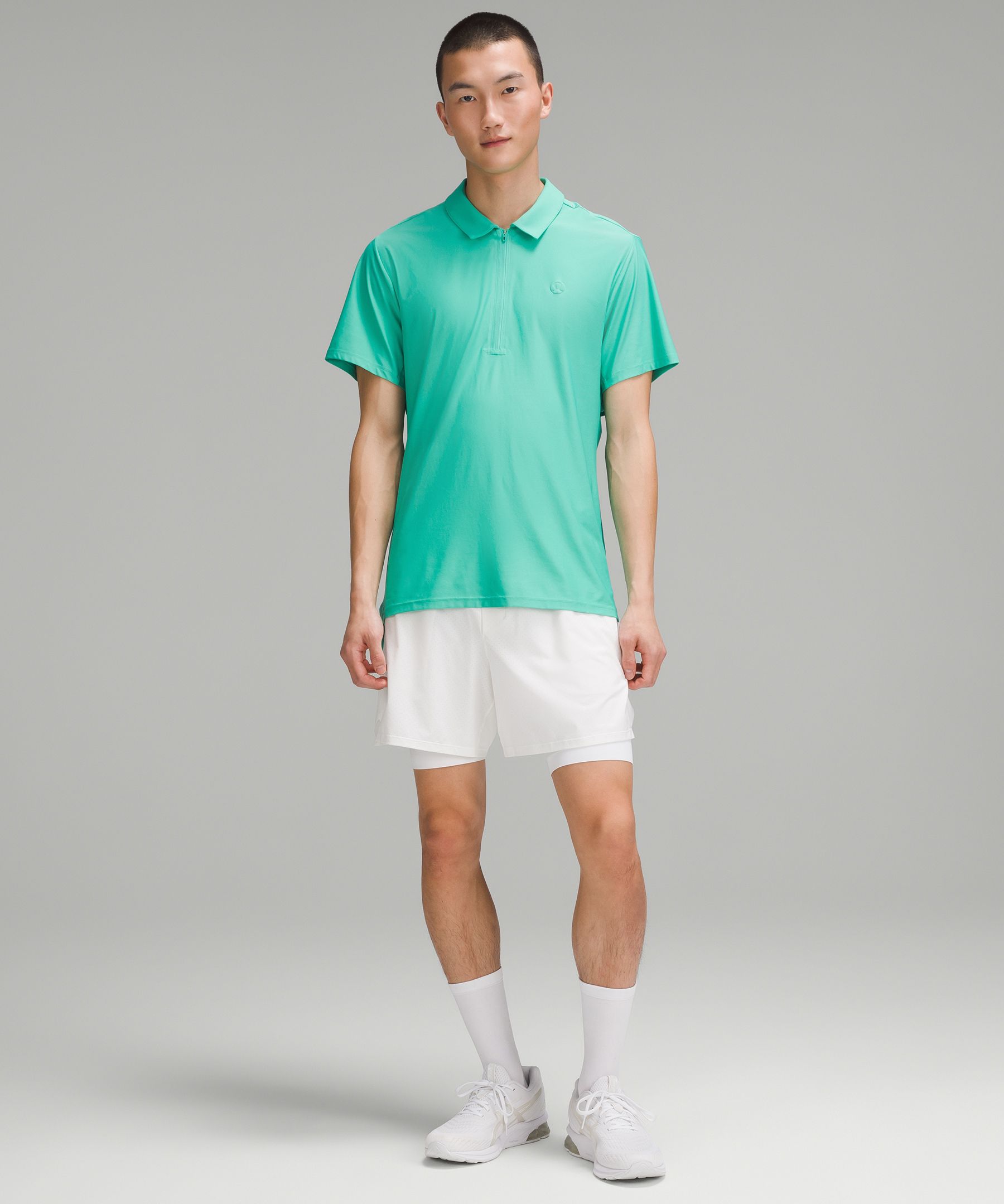 Shop Lululemon Ventilated Tennis Polo Shirt