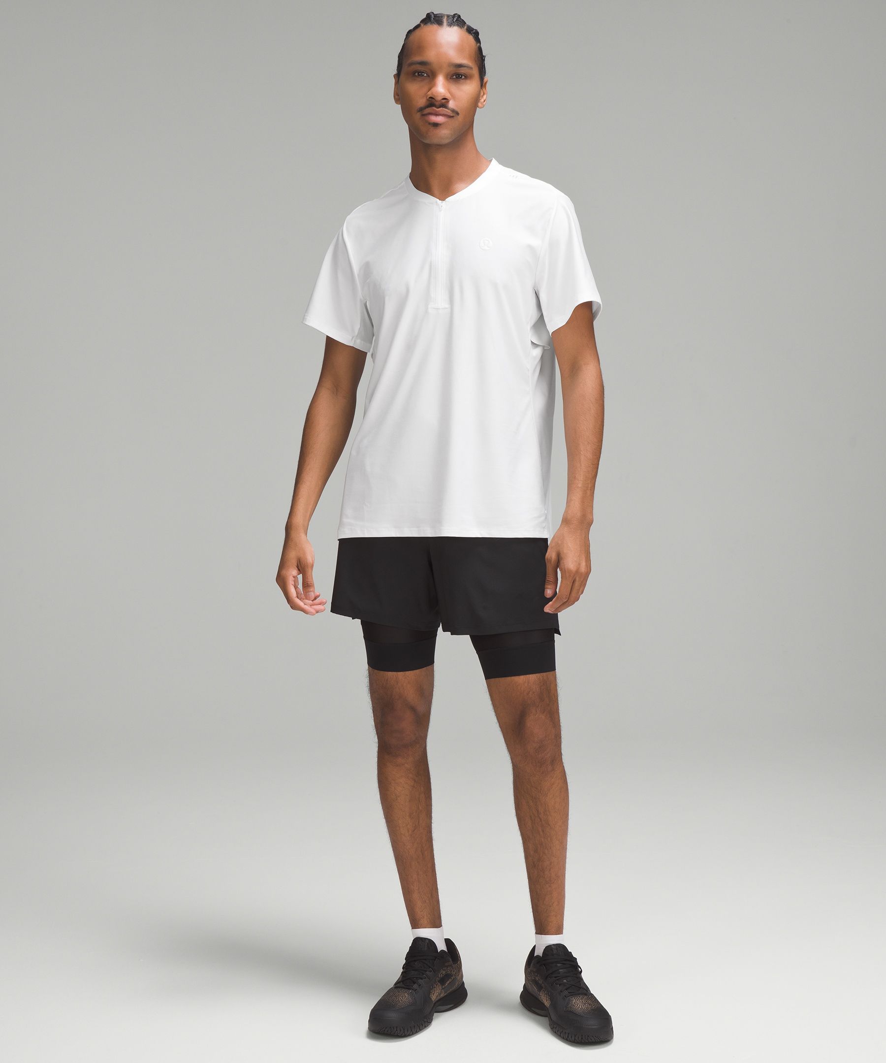 Shop Lululemon Vented Tennis Short-sleeve Shirt