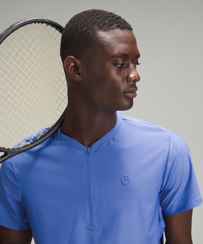 Camiseta de manga corta con ventilación para tenis