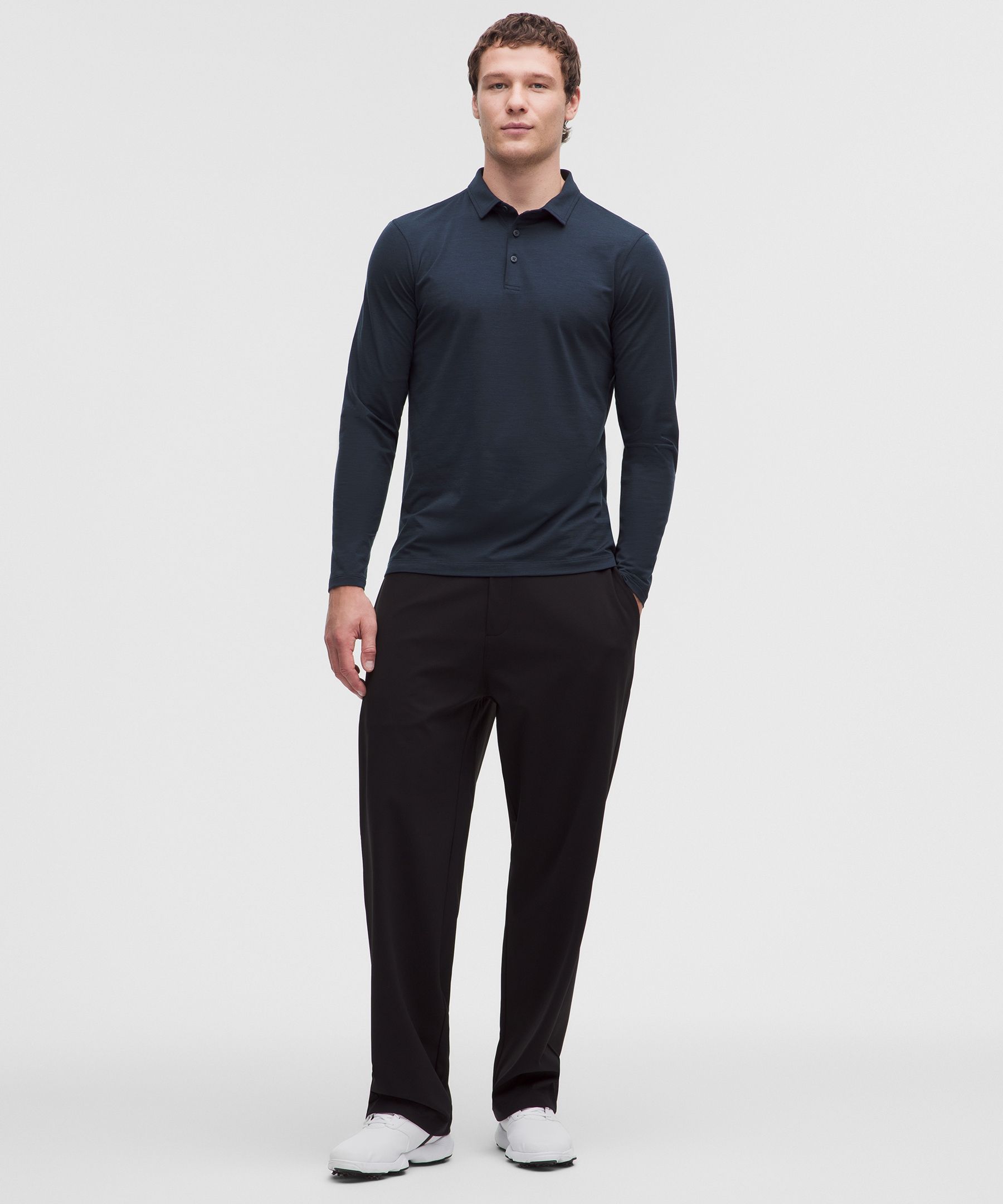 Evolution Long-Sleeve Polo Shirt