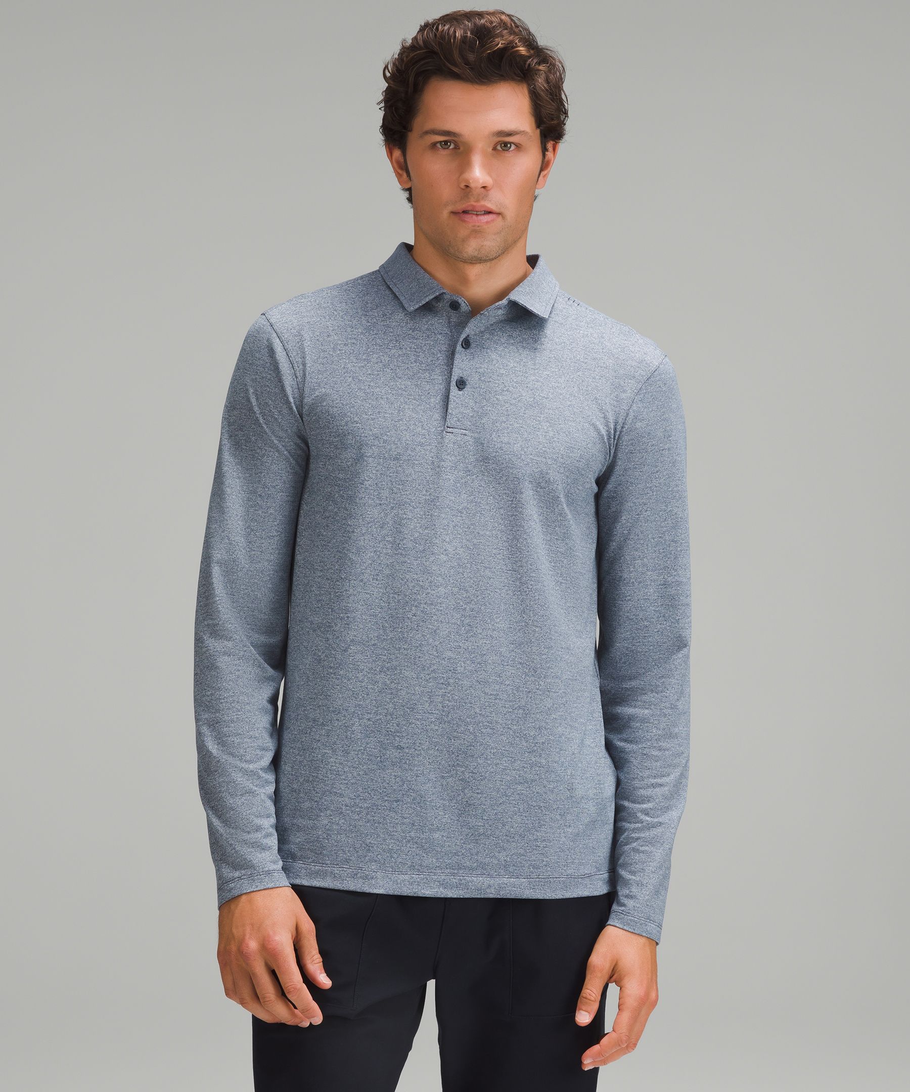 Men's Long Sleeve Polo Shirts