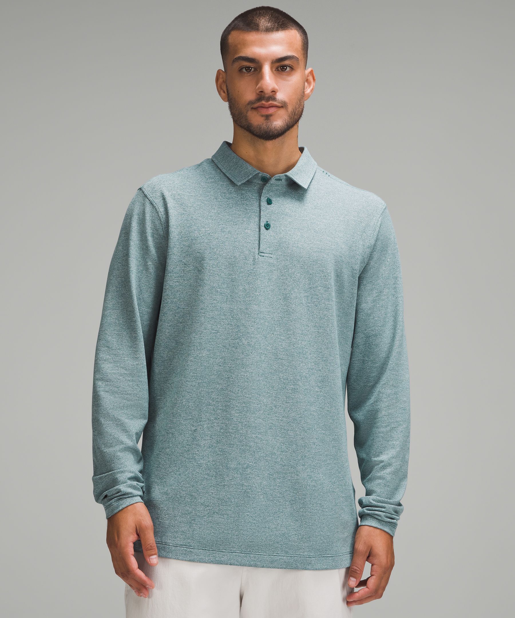 Men's Long Sleeve Polo Shirts