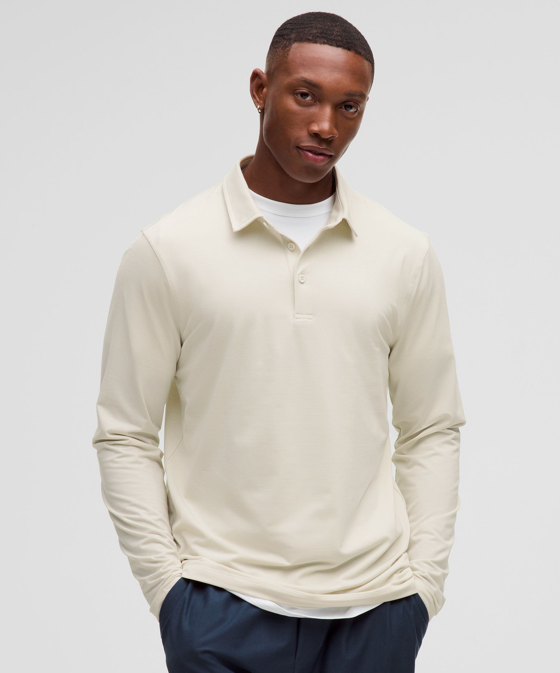 Lululemon men's long sleeve polo hotsell