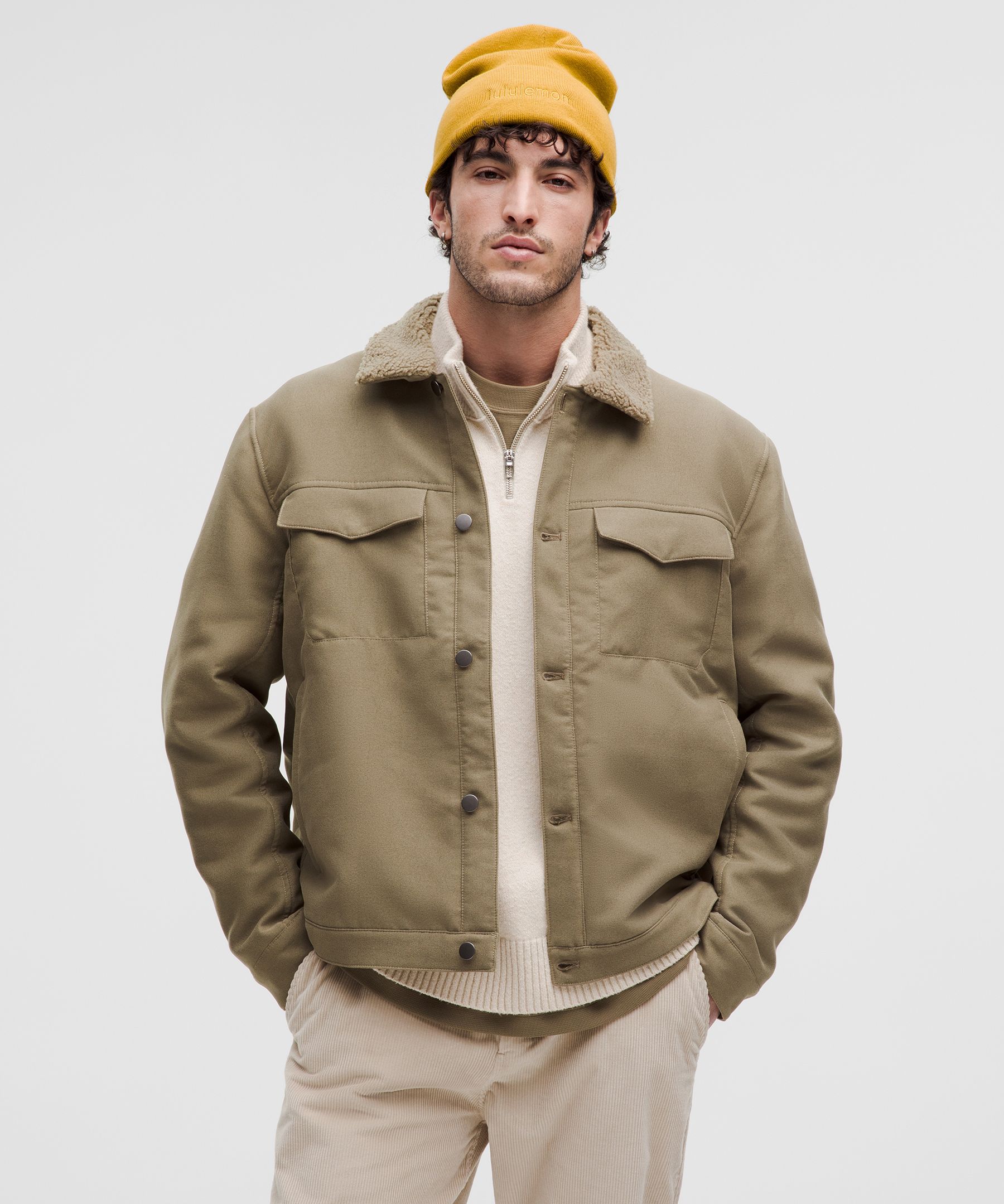 Sueded Utility Jacket