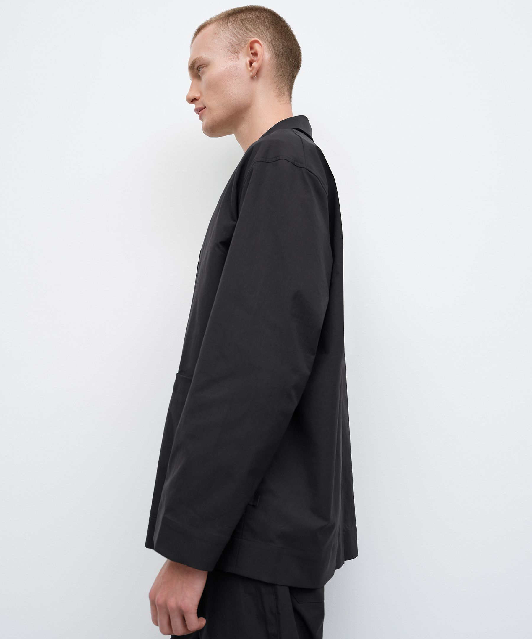 Loose Fit Twill Jacket