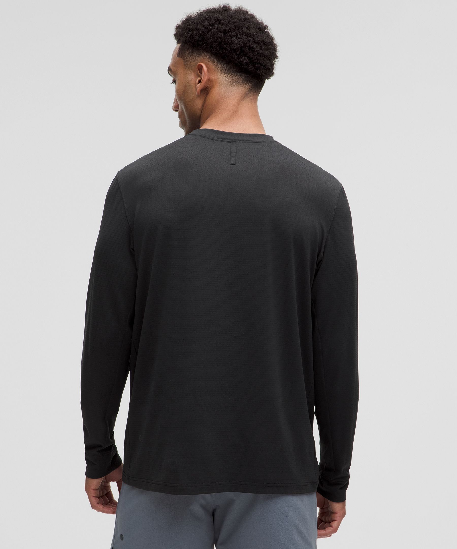 Shop Lululemon License To Train Relaxed-fit Long-sleeve Shirt