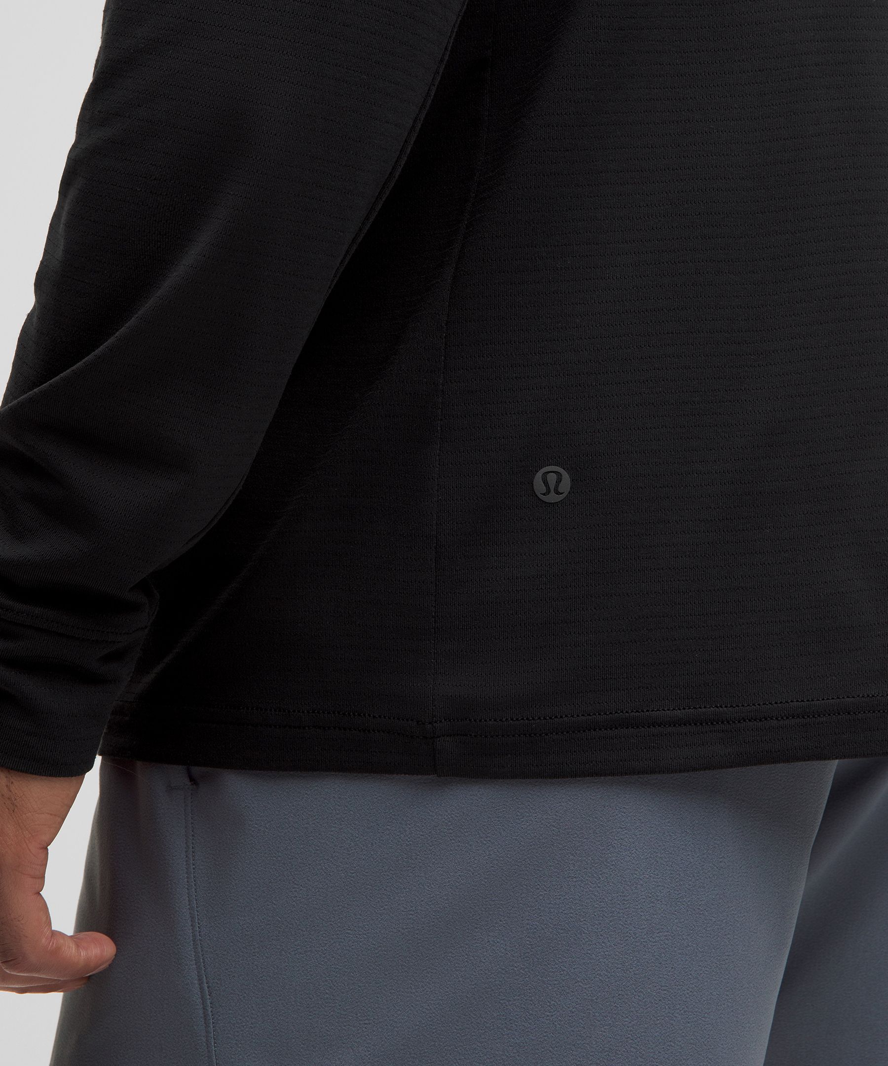 Shop Lululemon License To Train Relaxed-fit Long-sleeve Shirt