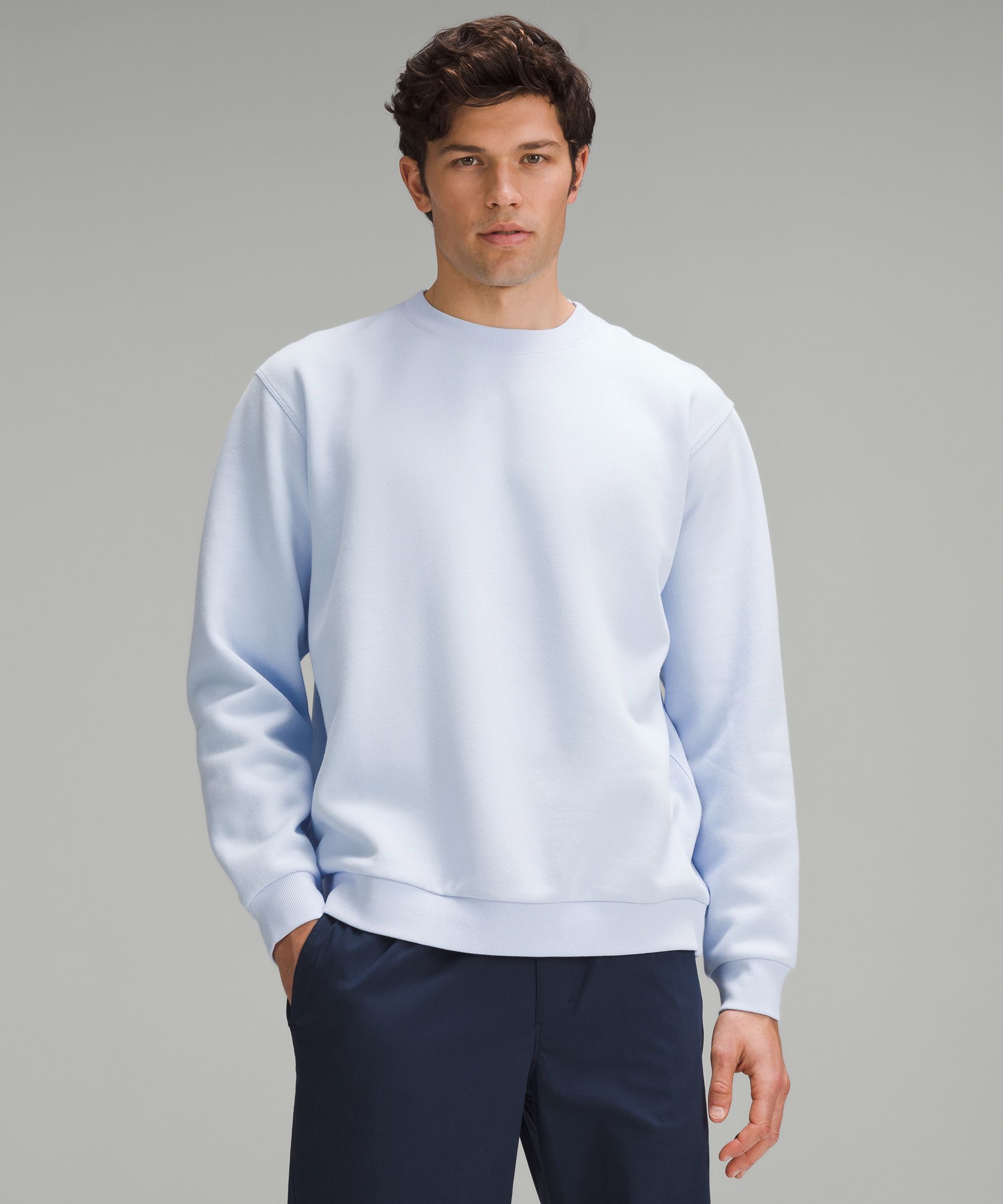 Lululemon Crew Neck Sweatshirt Blue Size 8 - $102 (13% Off Retail