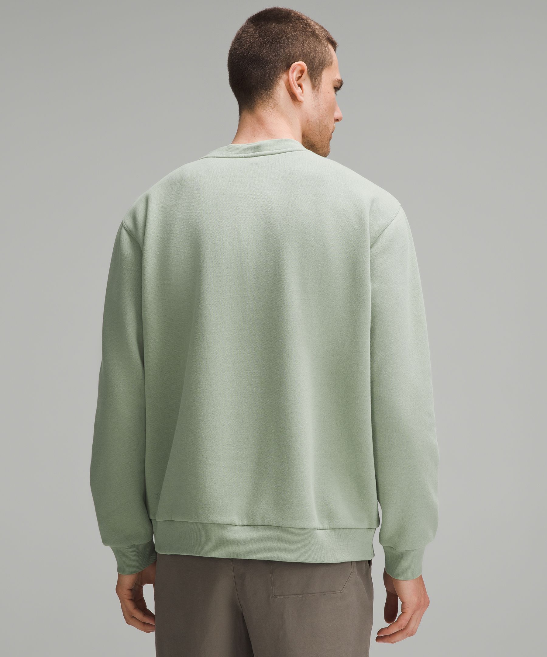 lululemon STEADY STATE CREW - Sweatshirt - natural ivory/white - Zalando.de