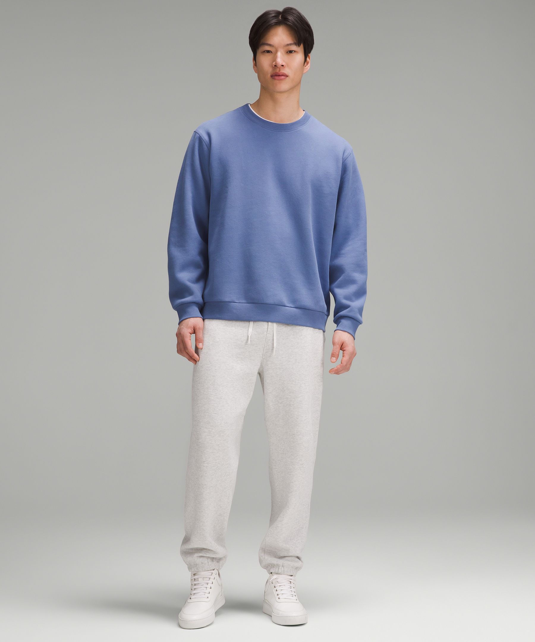 lululemon athletica Blue Athletic Sweatshirts for Men