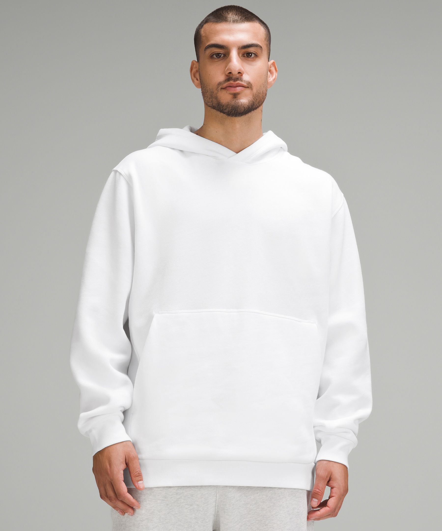 Men's Steady State Half Zip & Hoodie. Both XXL & Natural Ivory. I like  both, I can't decide which to keep. What do people think? : r/lululemon