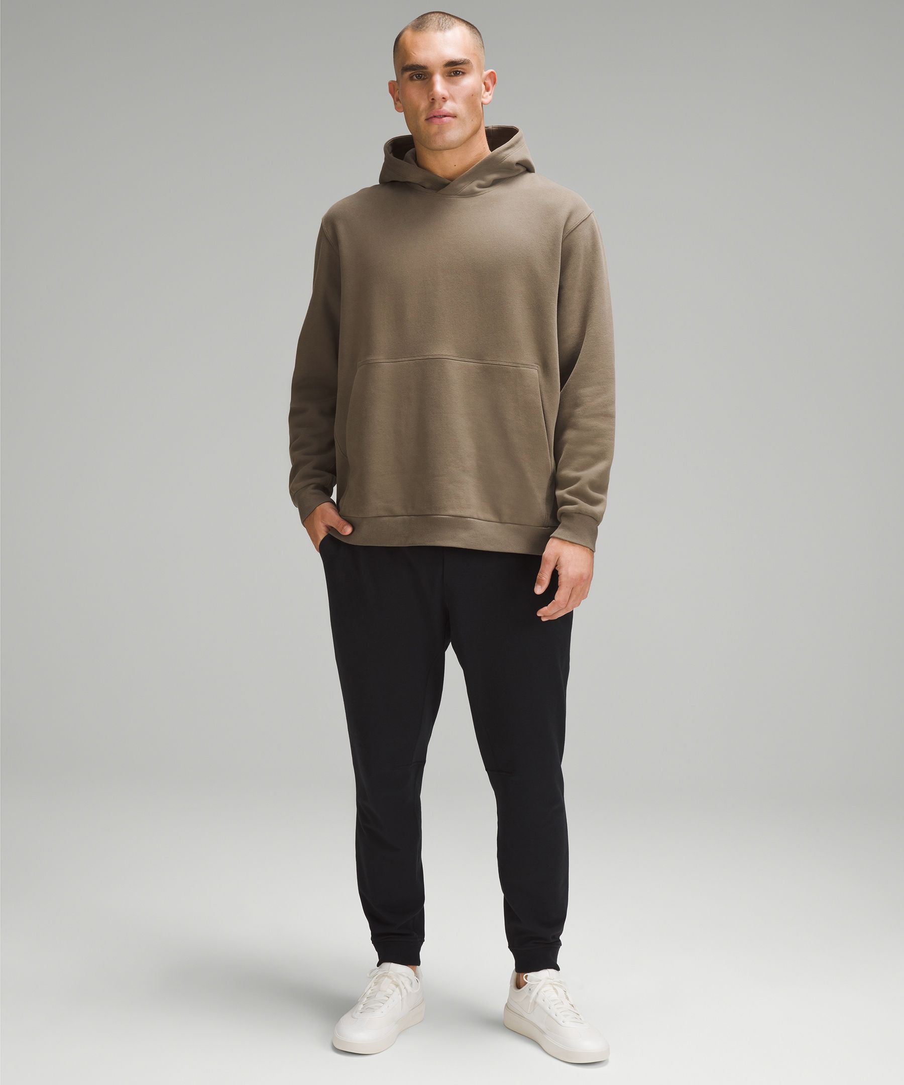 Men's Steady State Hoodie (TRNV XS) and Scuba HR Relaxed Jogger