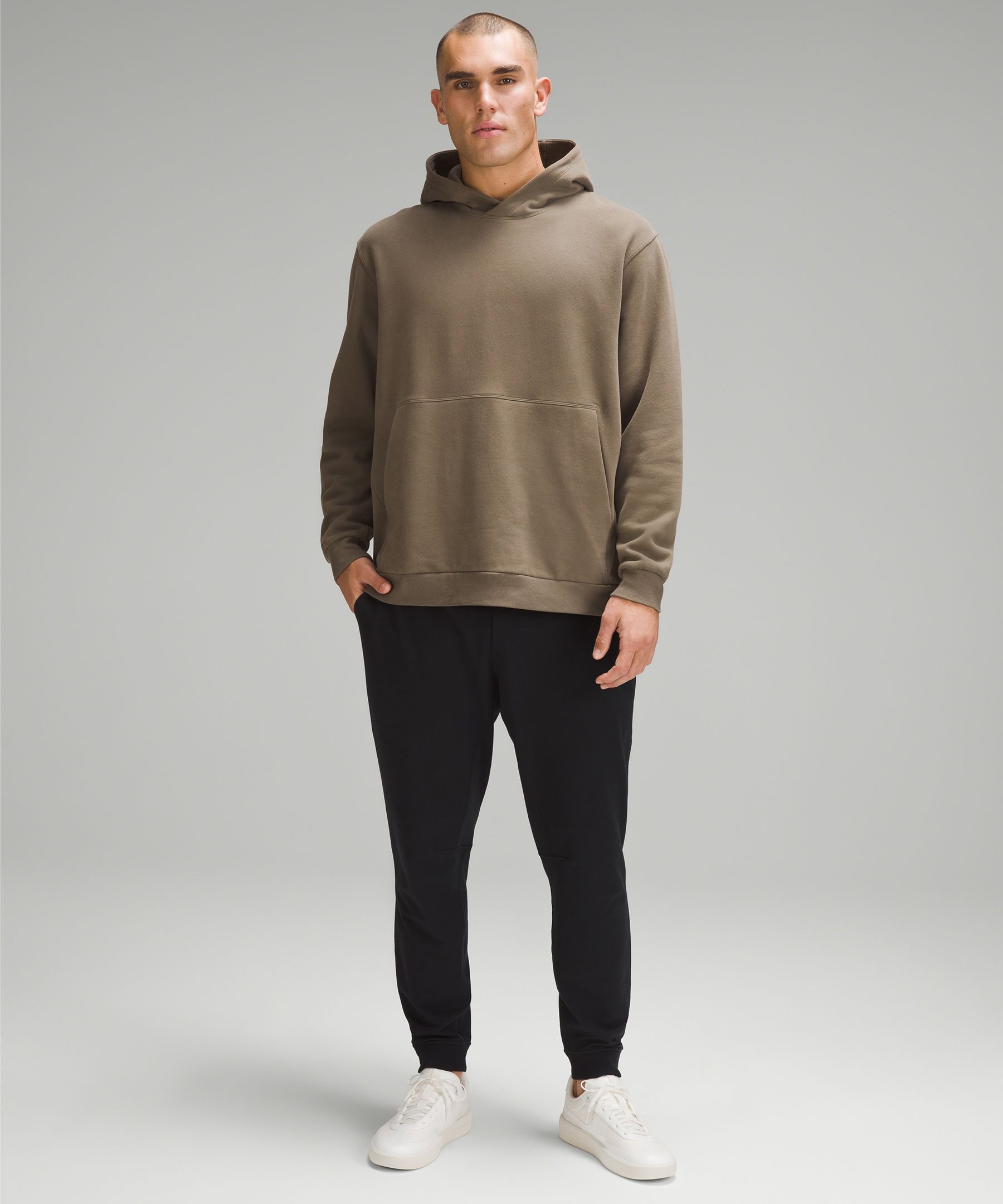 LULULEMON Steady State Cotton-Blend Jersey Half-Zip Sweatshirt for Men