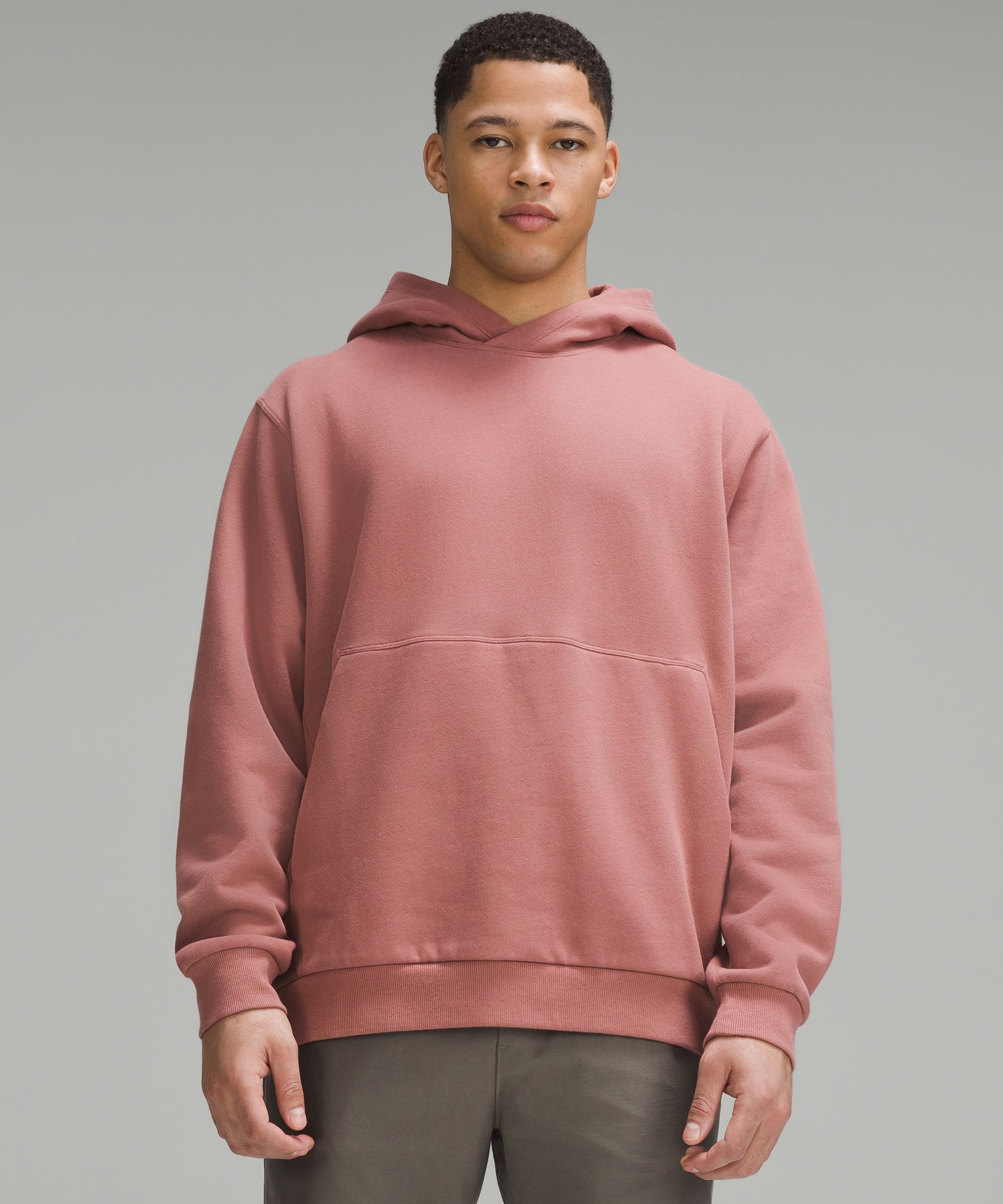 lululemon athletica Heavyweight Fleece Mock-neck Sweatshirt in Pink