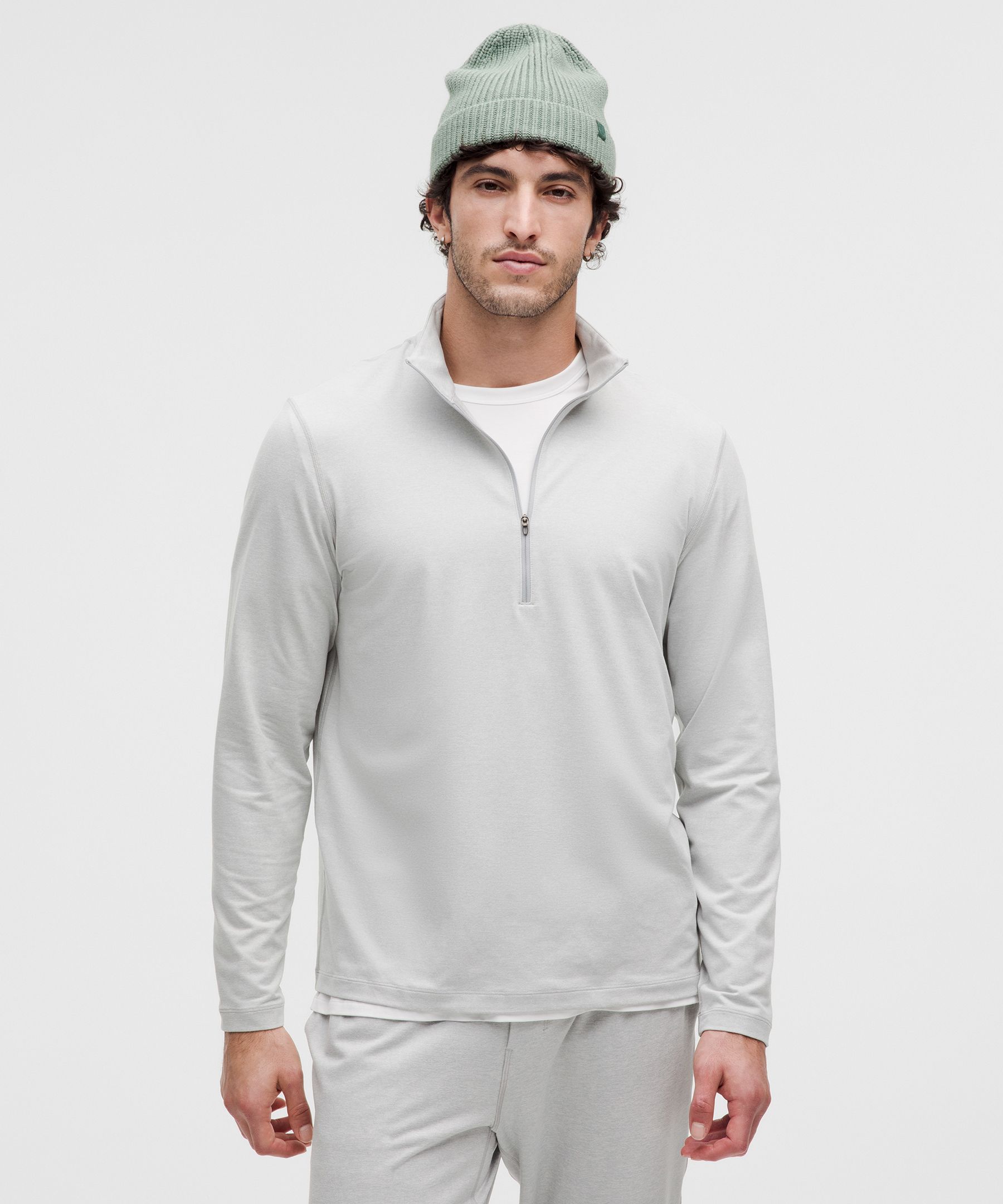 Soft Jersey Half Zip