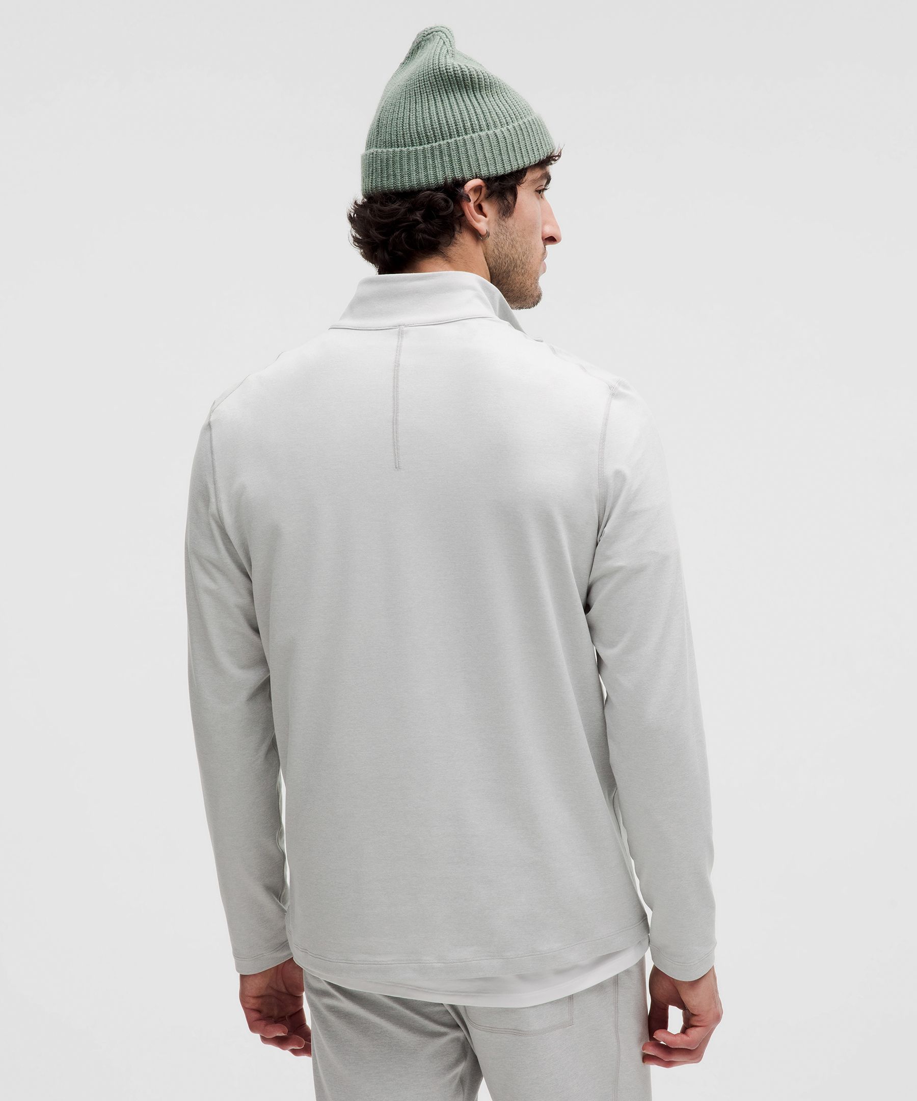 Shop Lululemon Soft Jersey Half Zip