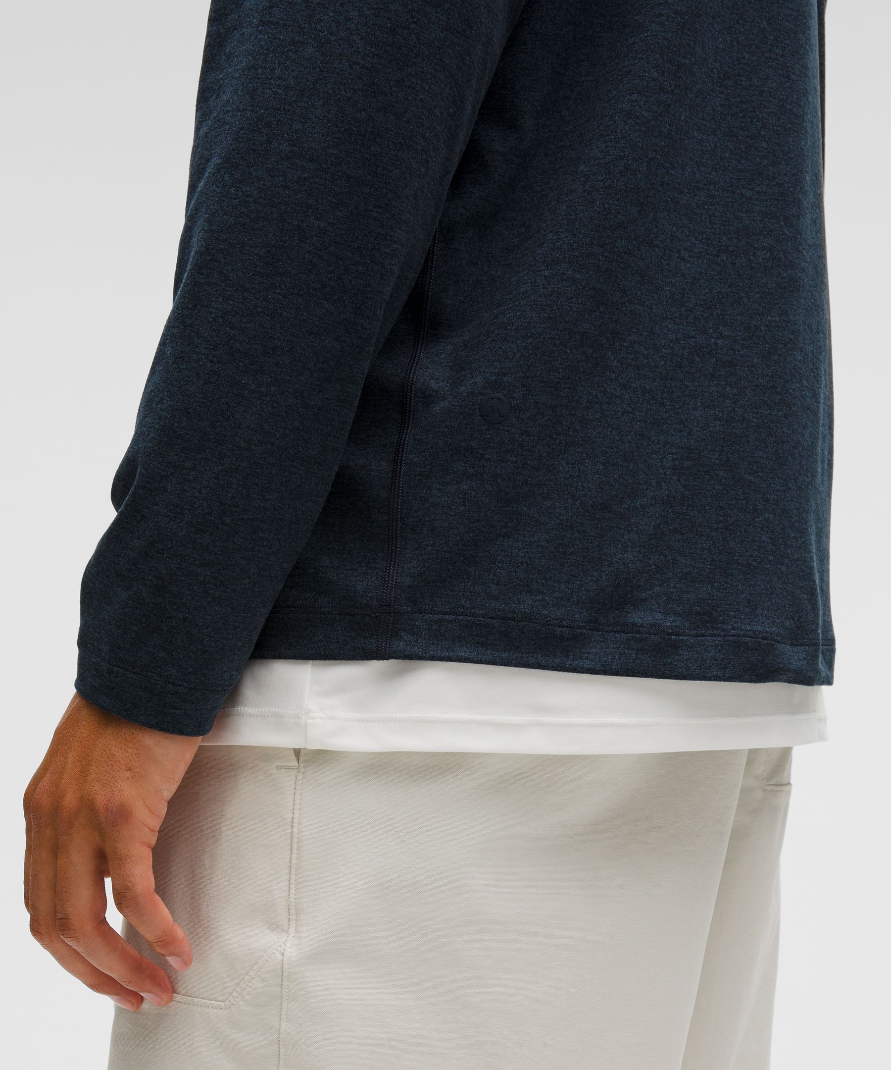 Shop Lululemon Soft Jersey Half Zip