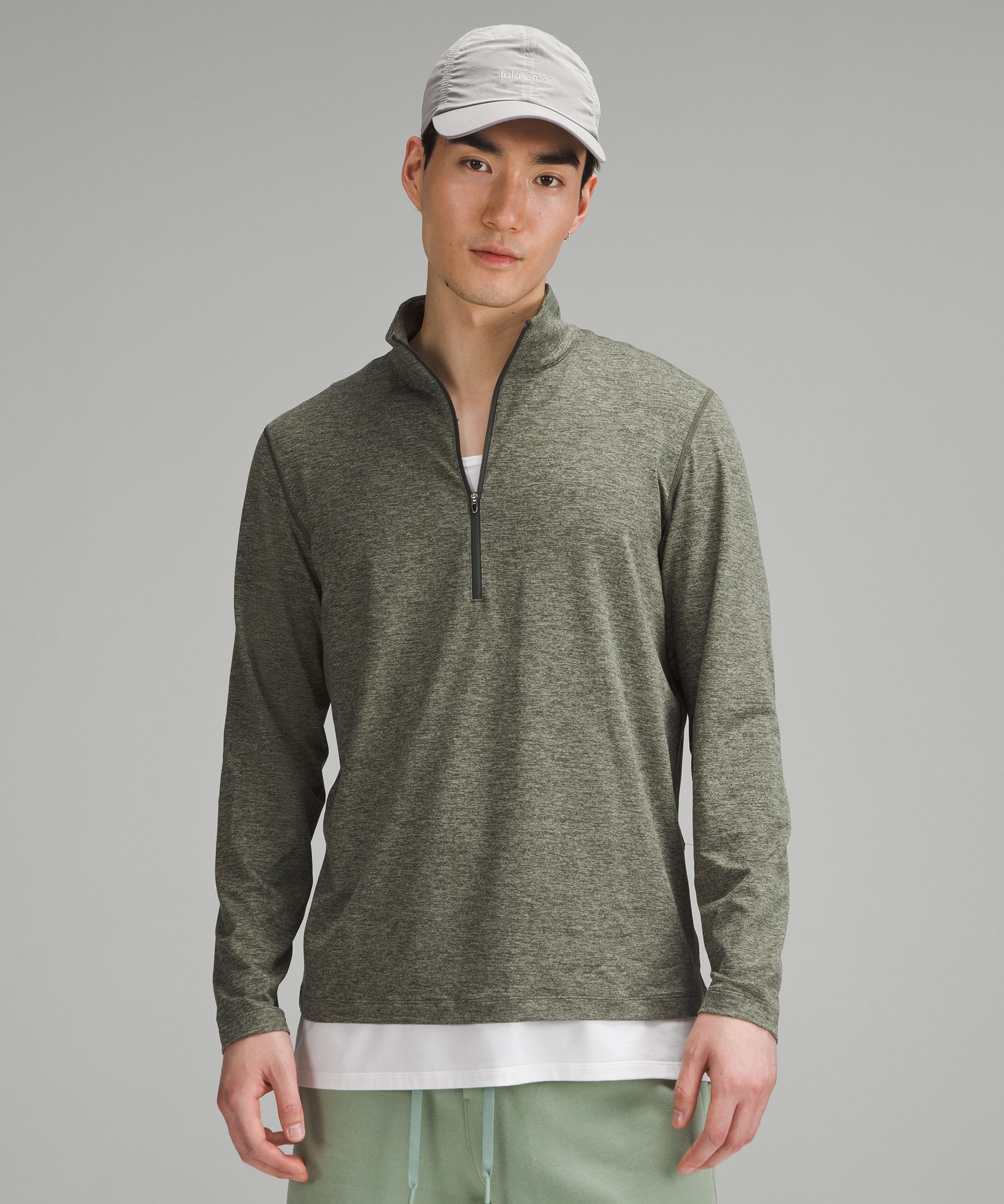 Soft Jersey Half Zip