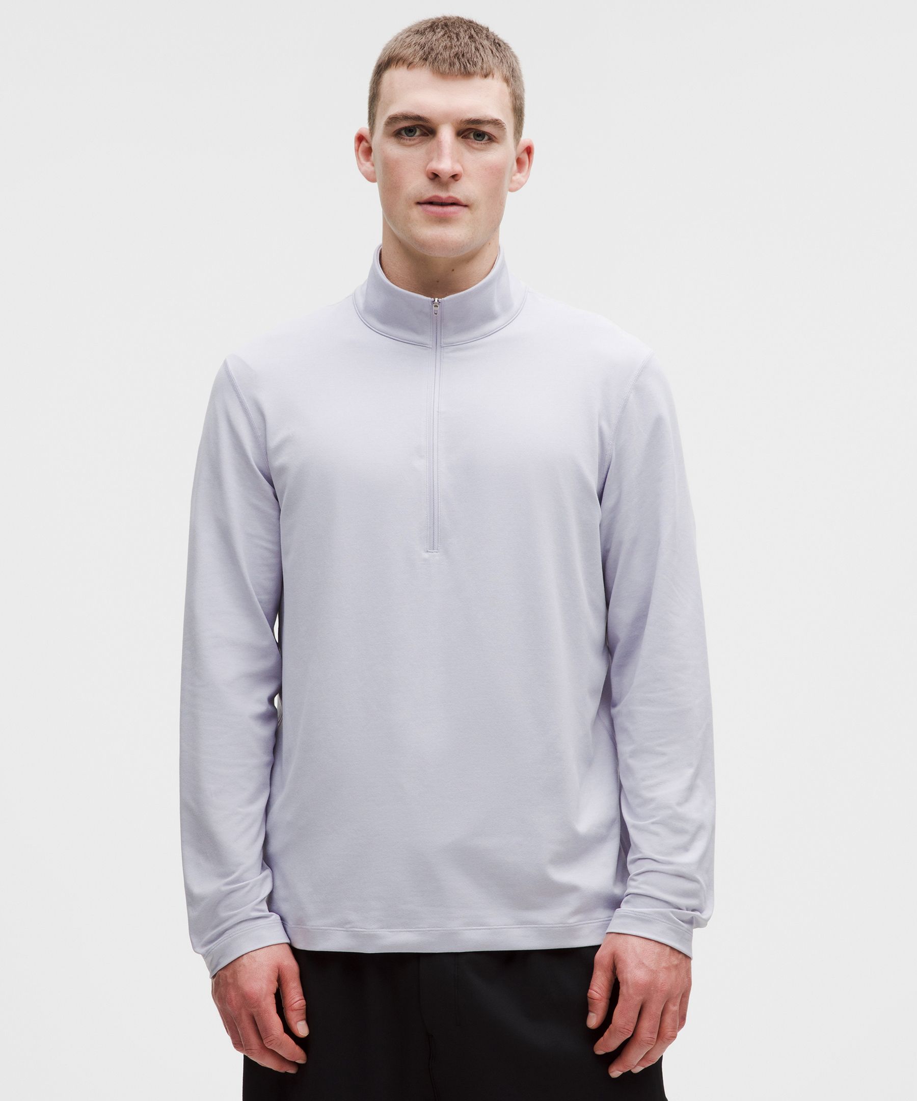 Soft Jersey Half Zip