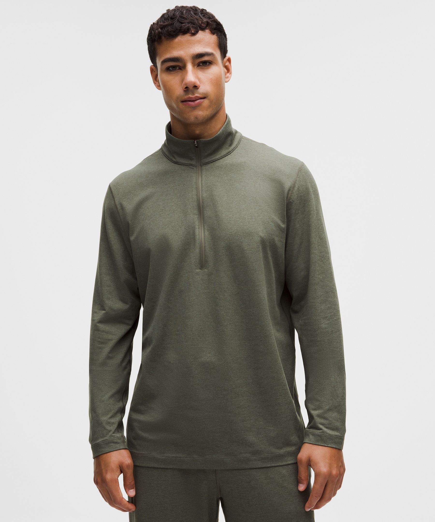 Soft Jersey Half Zip