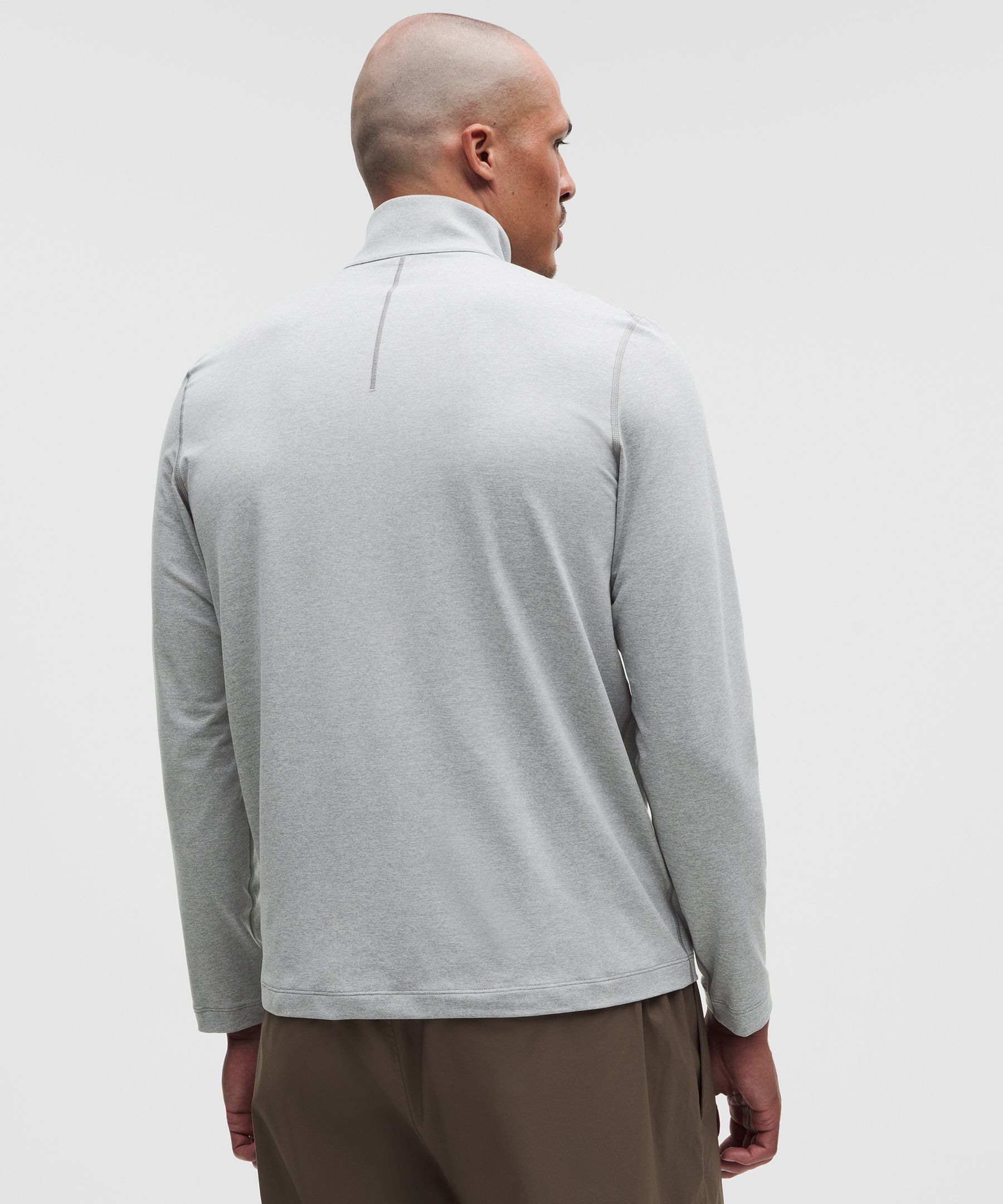 Haut demi-zipp&eacute; Soft Jersey