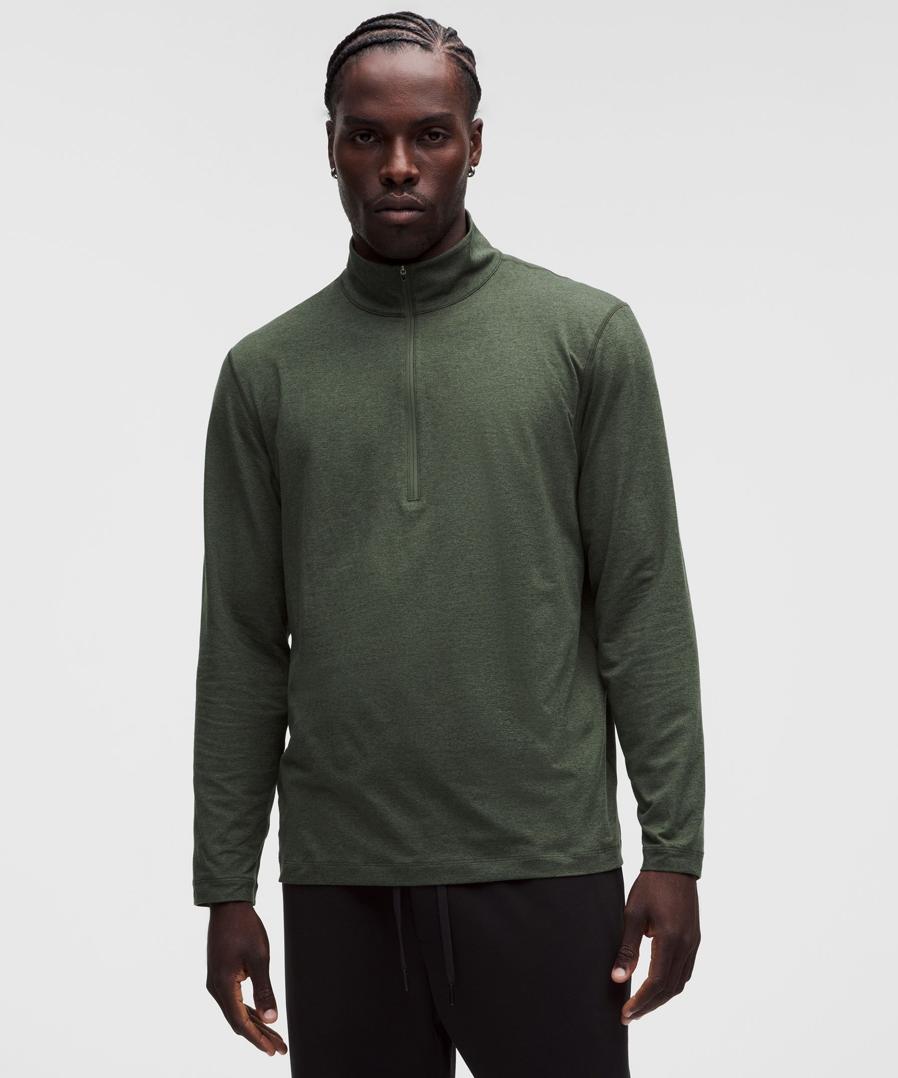 Soft Jersey Half Zip