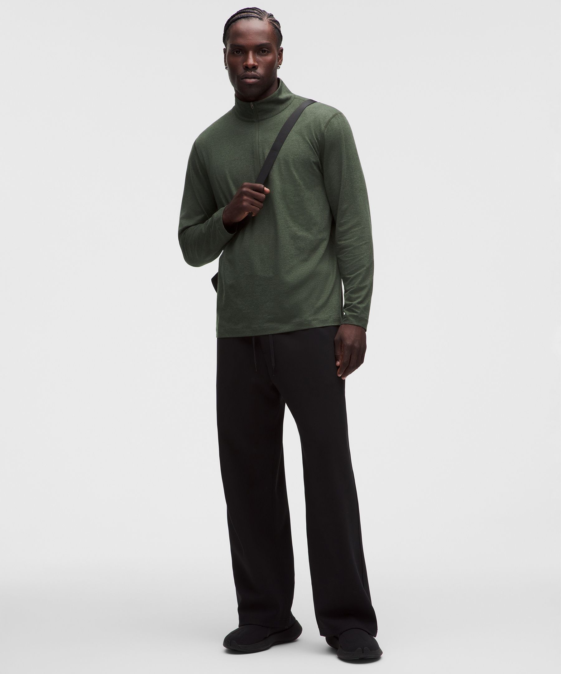 Soft Jersey Half Zip