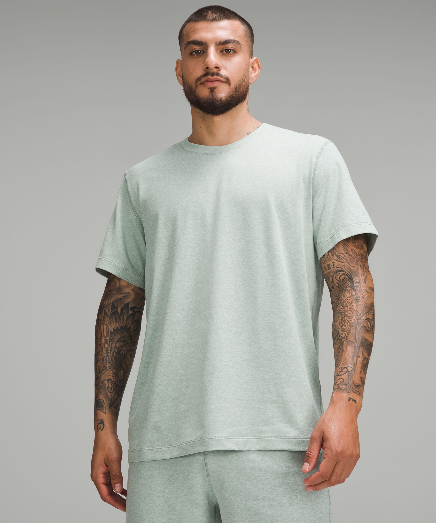 Shop Lululemon Soft Jersey Short-sleeve Shirt