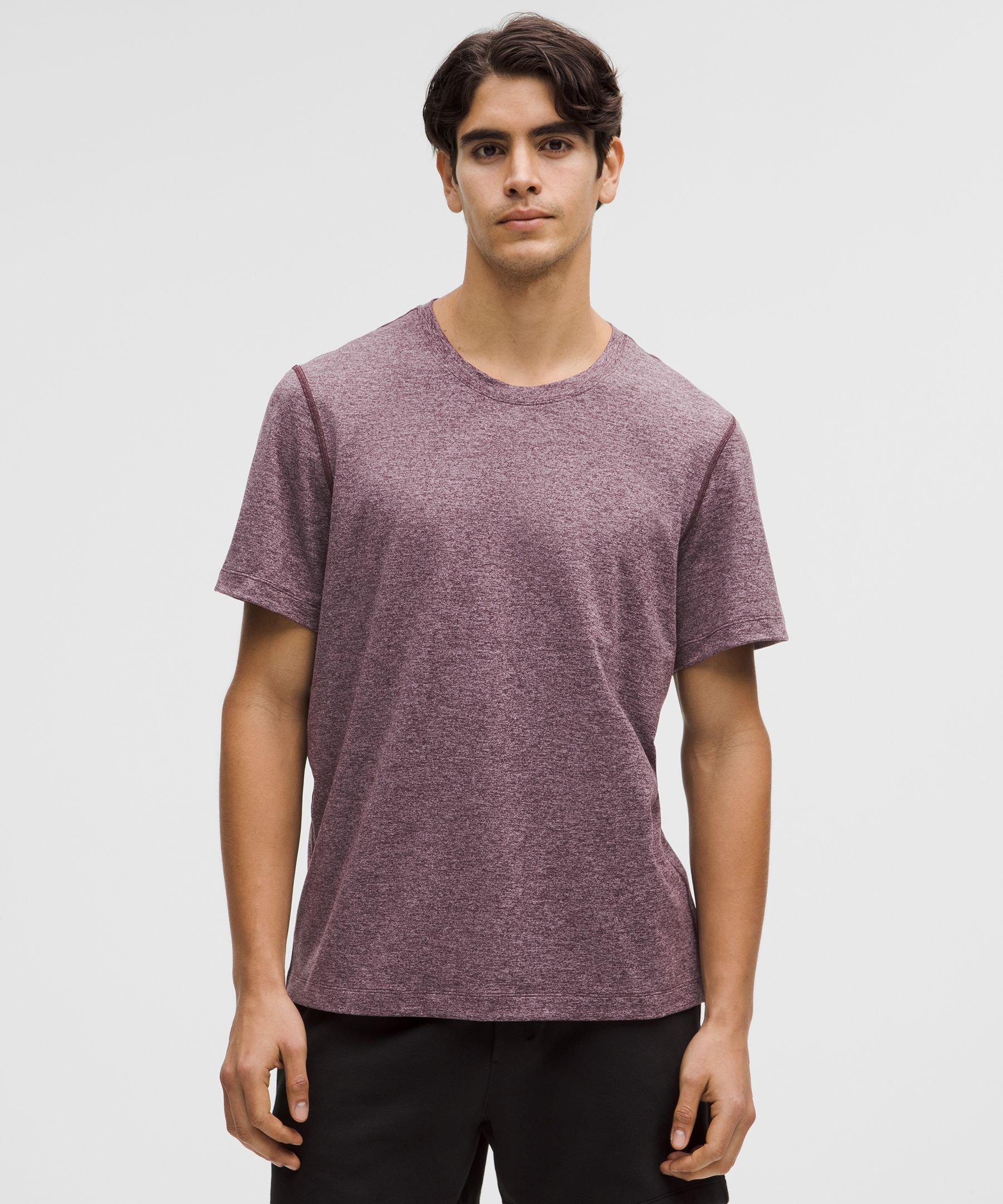 Soft Jersey Short-Sleeve Shirt - Purple