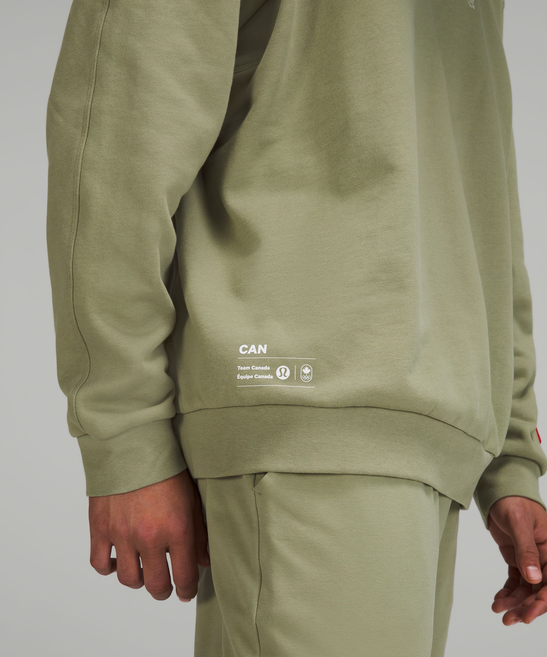 Team Canada French Terry Oversized Hoodie *COC Logo