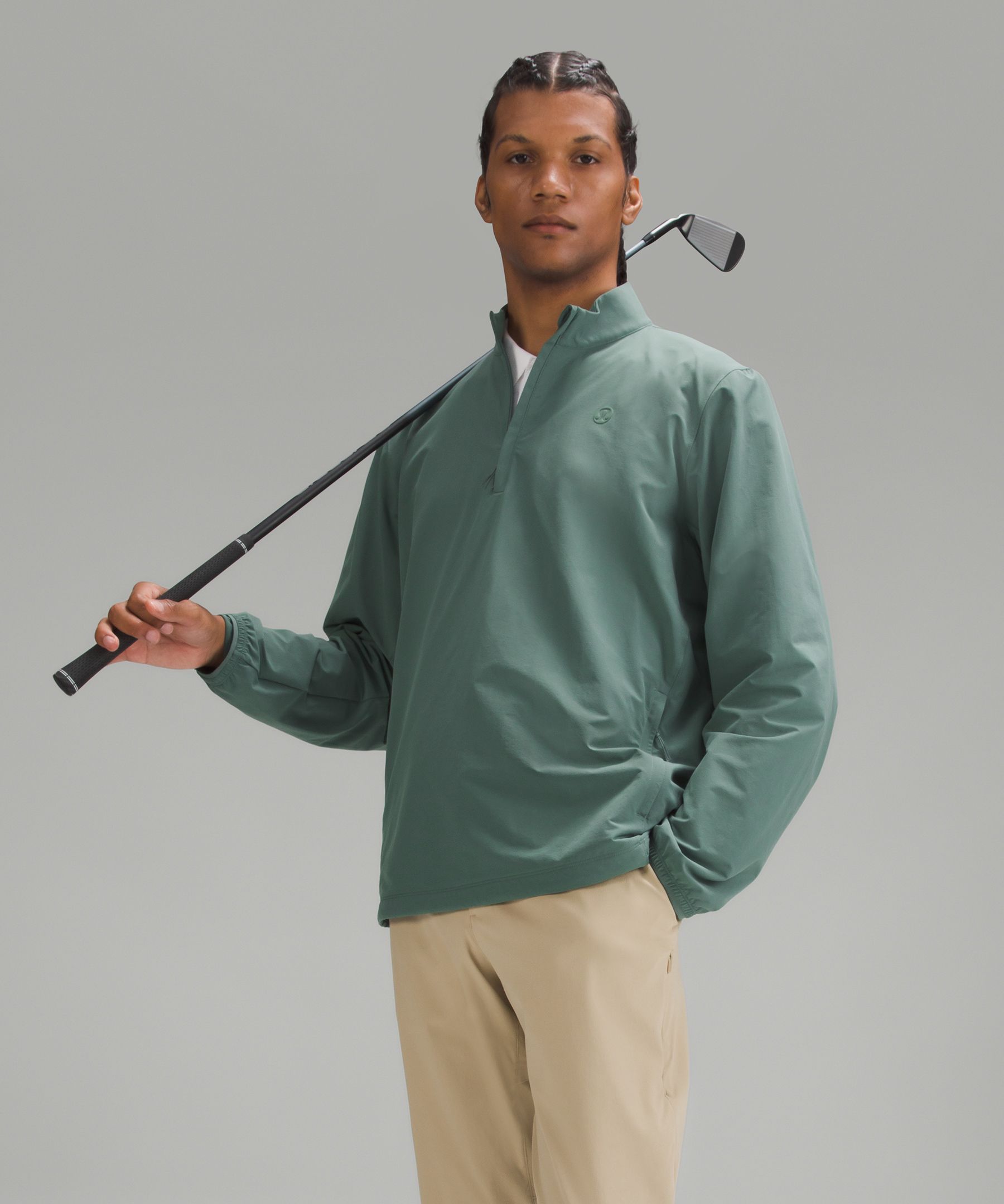 Golf Half-Zip Windbreaker