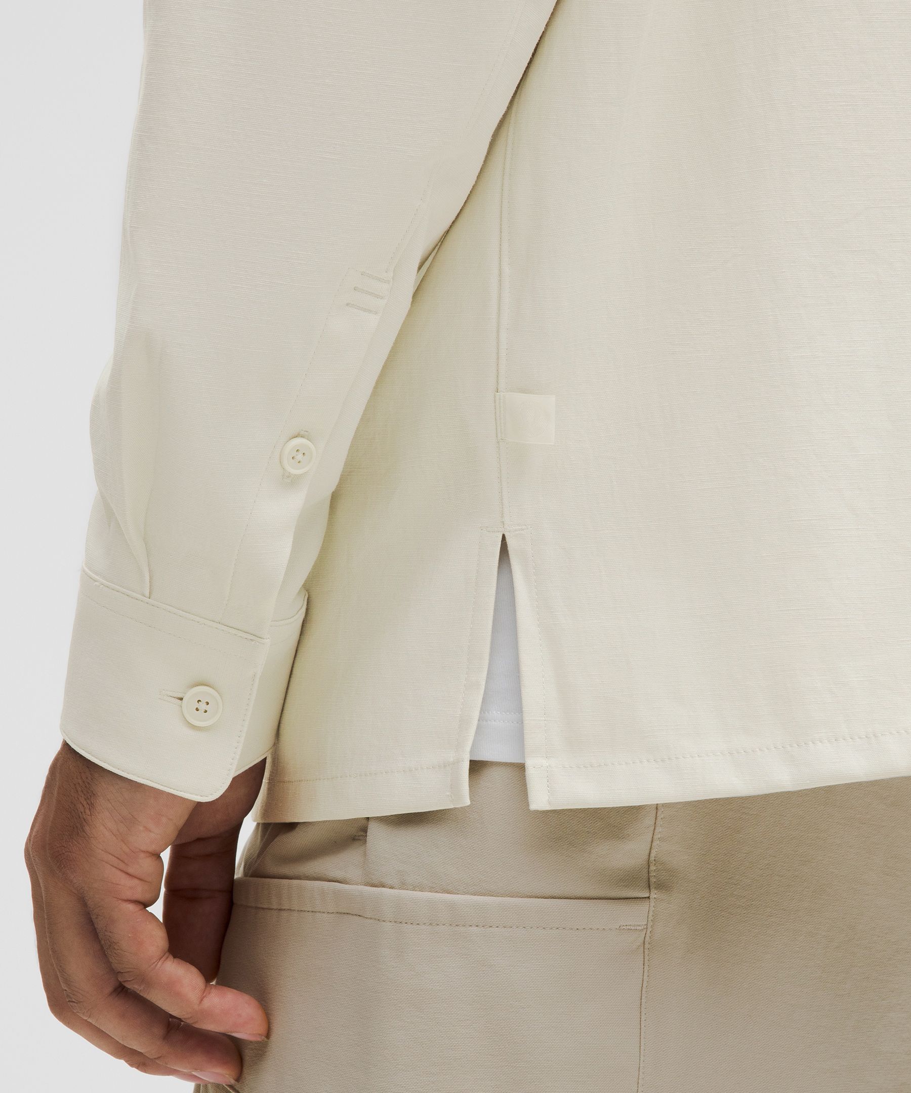 Lululemon Relaxed-fit Long-sleeve Button-up