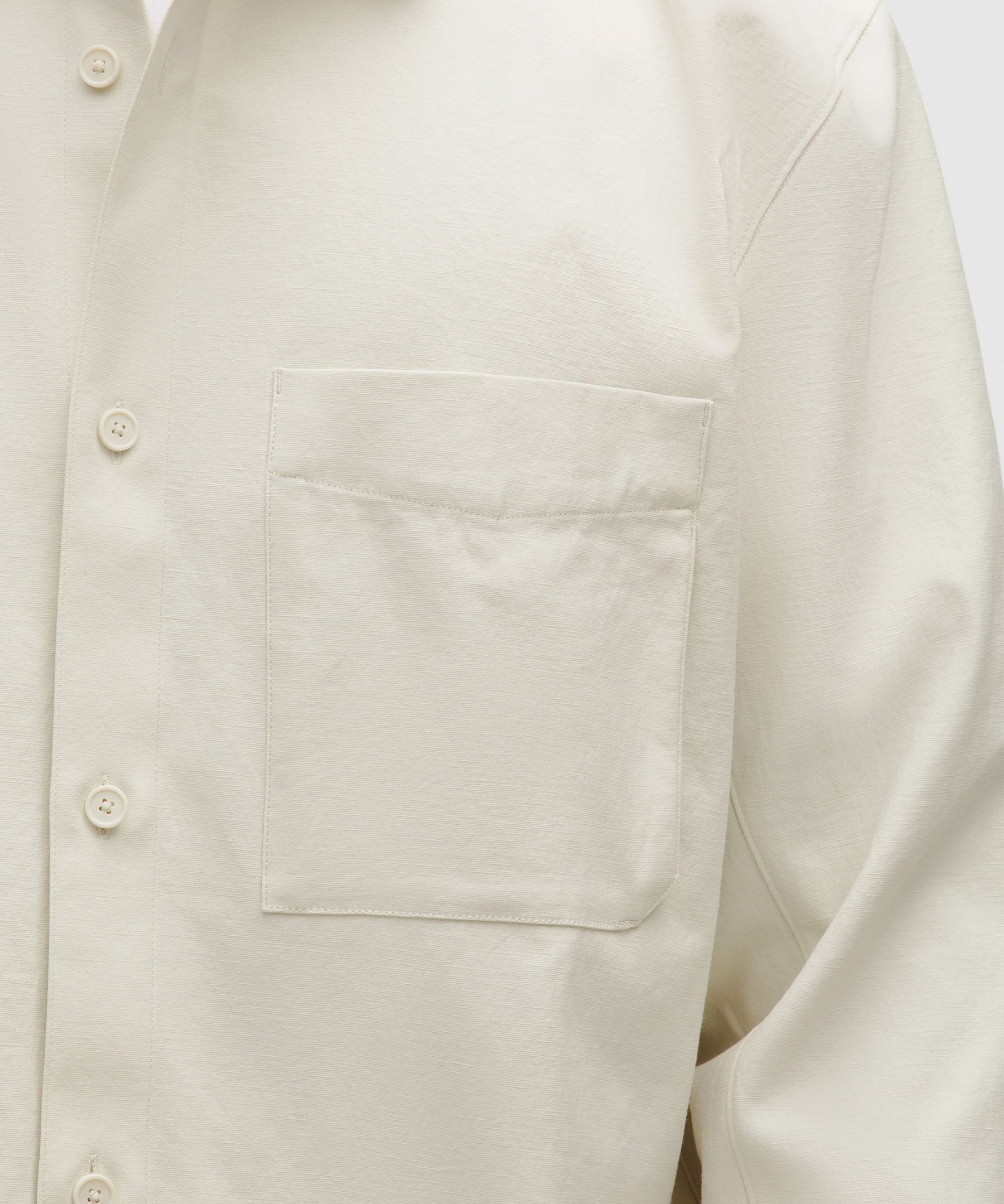 Lululemon Relaxed-fit Long-sleeve Button-up