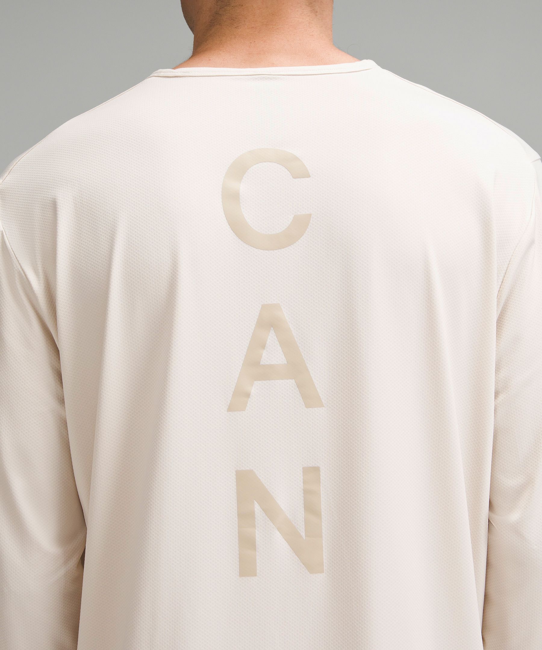 Team Canada lululemon Fundamental Jacquard Long-Sleeve Shirt *COC Logo | Men's Long Sleeve Shirts
