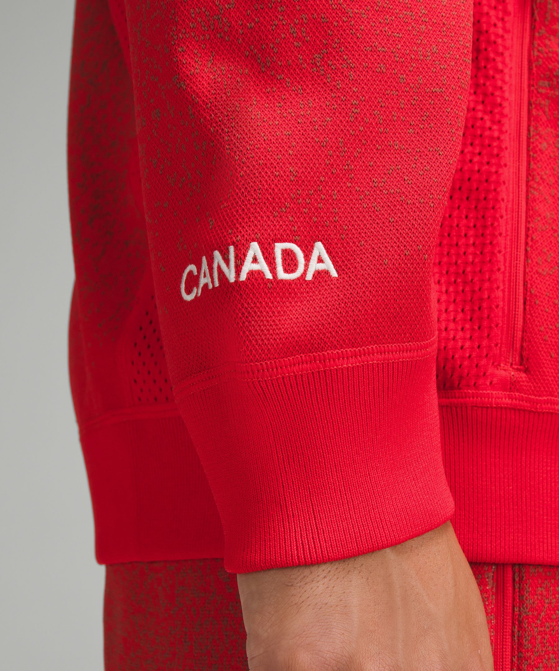 Team Canada Men's Knit Full-Zip Hoodie *COC Logo | Hoodies & Sweatshirts