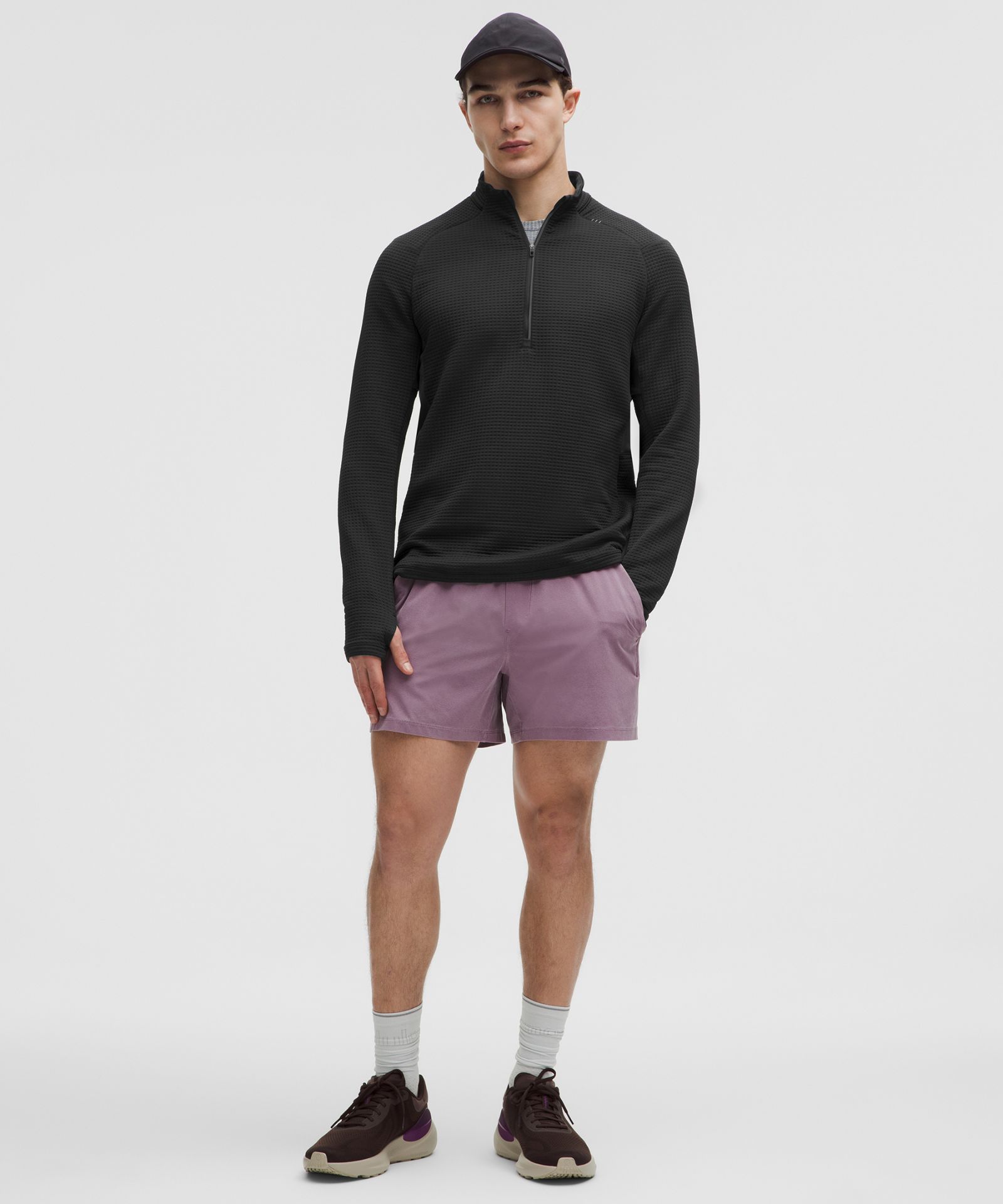 Мужской свитшот Lululemon Waffle-Knit на молнии — фото 2