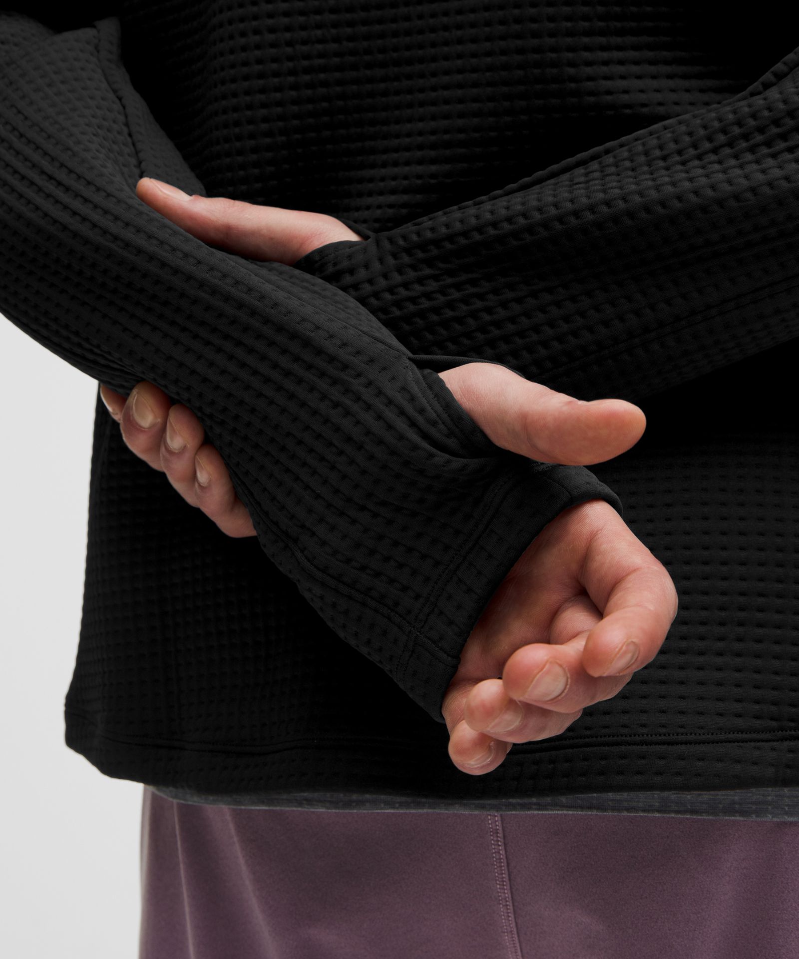 Мужской свитшот Lululemon Waffle-Knit на молнии — фото 6