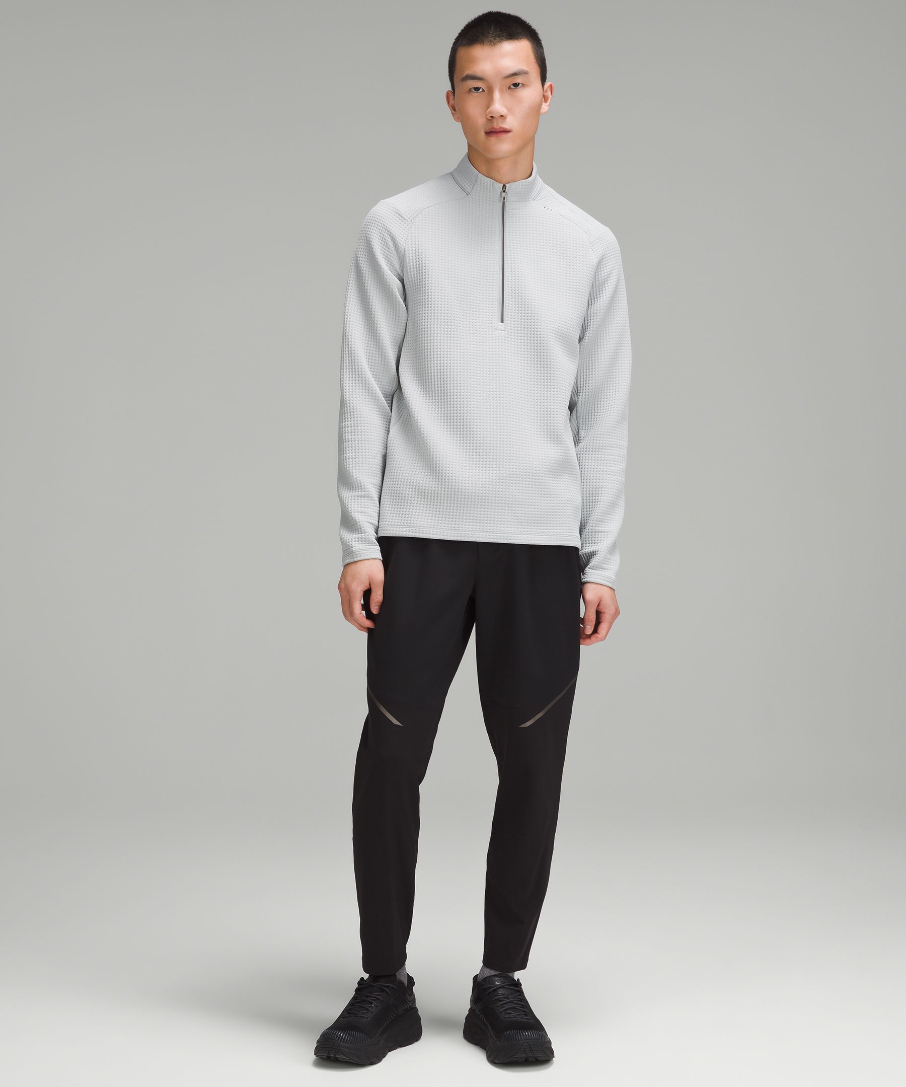 ルルレモンワッフルトレーナー サイドジッパー新品サイズ4 ワッフルニットハーフジップ | パーカー＆トレーナー | Lululemon JP