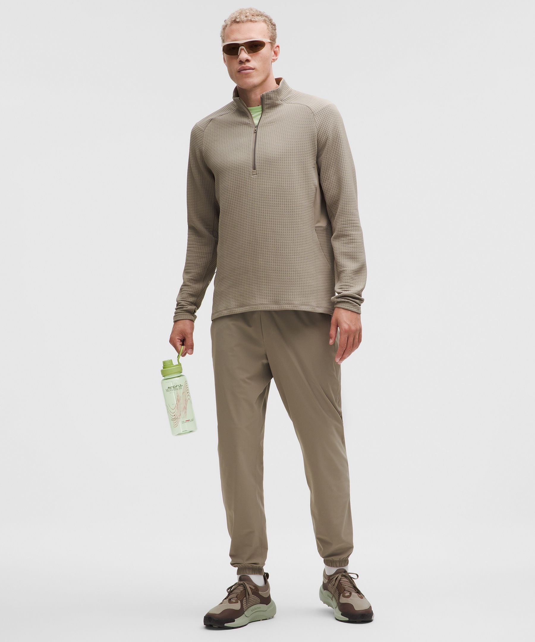 Lululemon Waffle-knit Half Zip