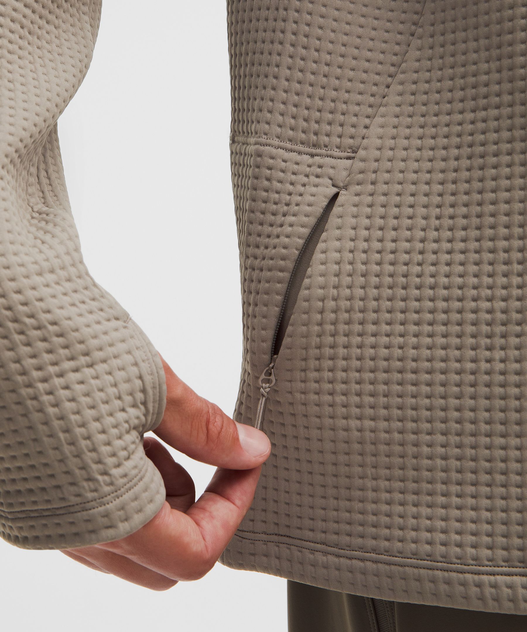 Lululemon Waffle-knit Half Zip