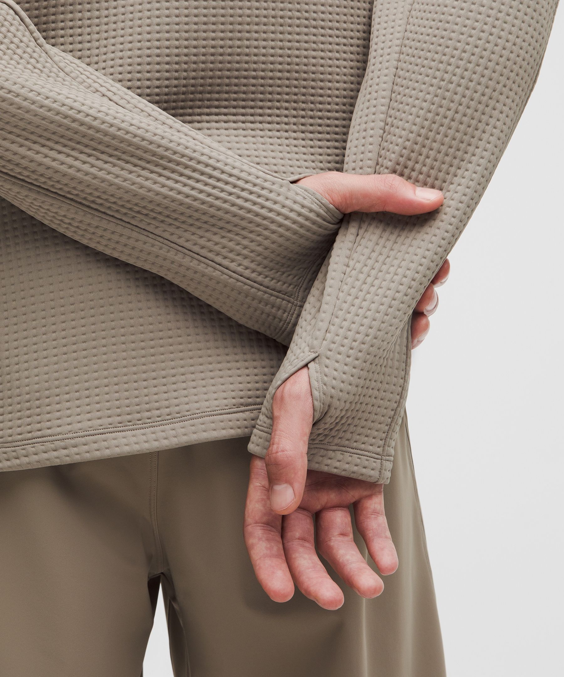 Lululemon Waffle-knit Half Zip