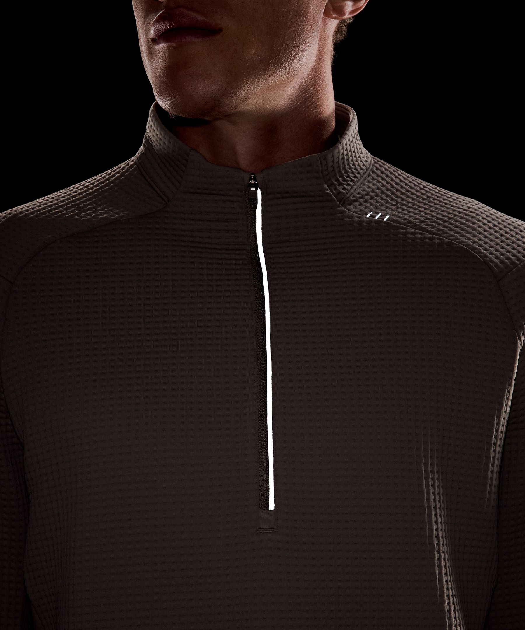 Lululemon Waffle-knit Half Zip