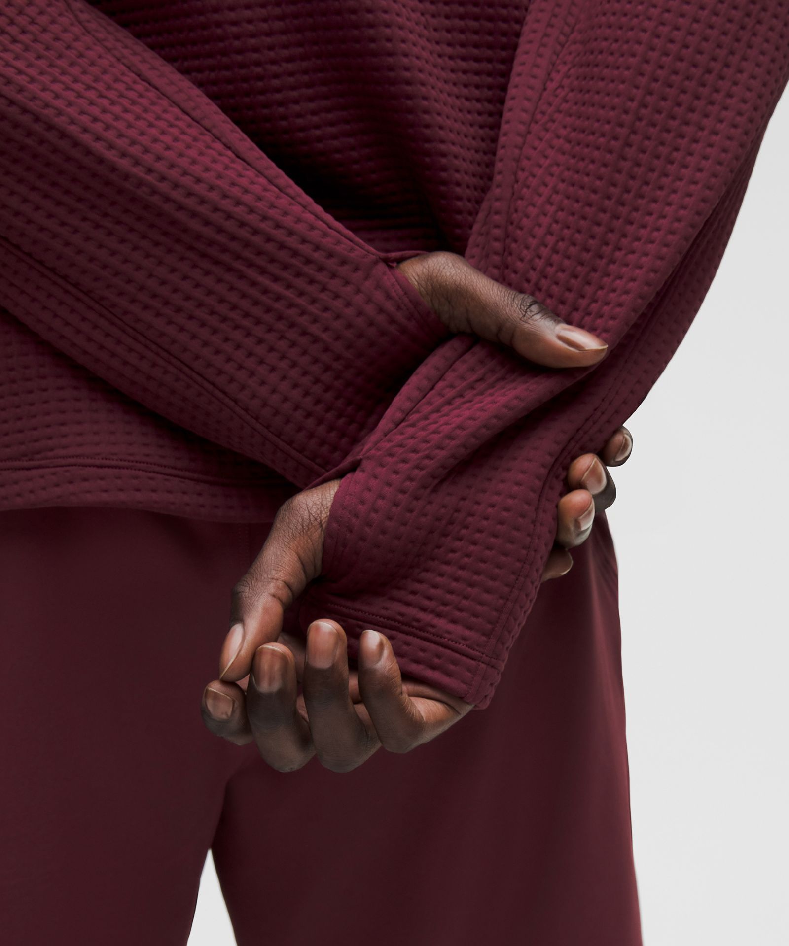 Lululemon Waffle-Knit Half Zip — фото 6