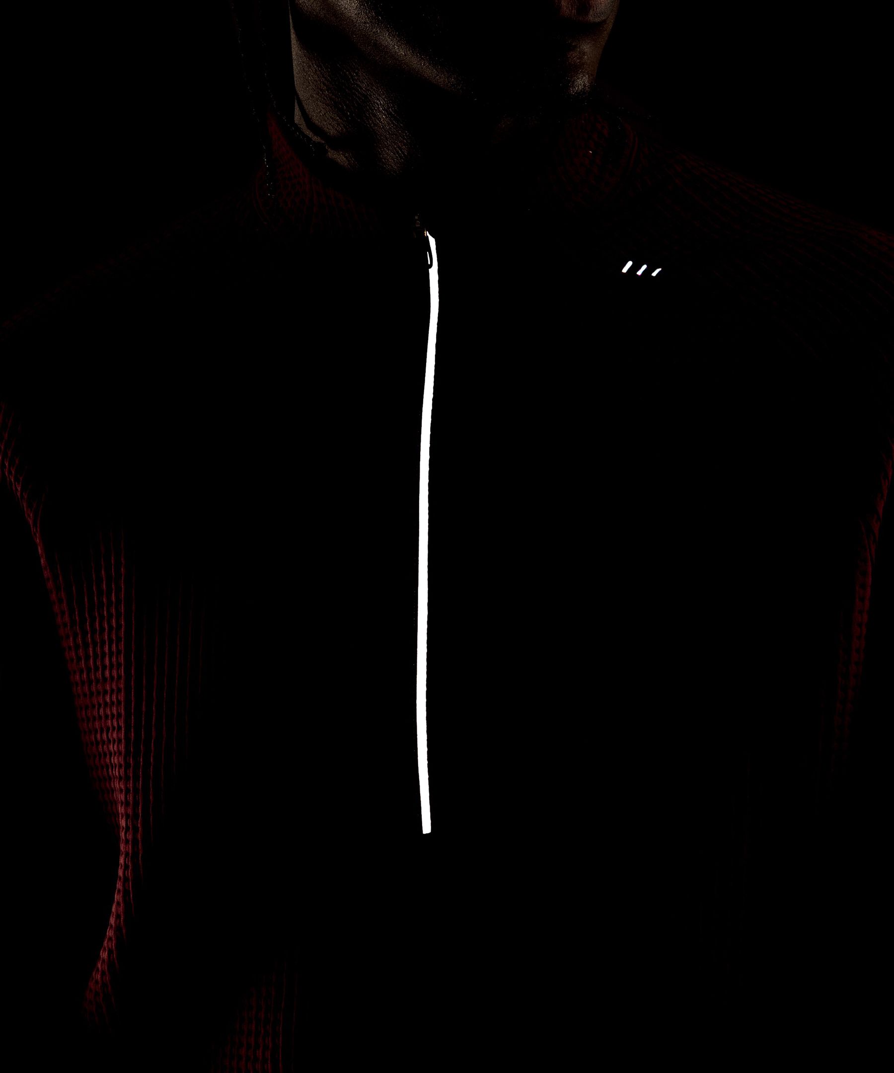 Waffle-Knit Half Zip