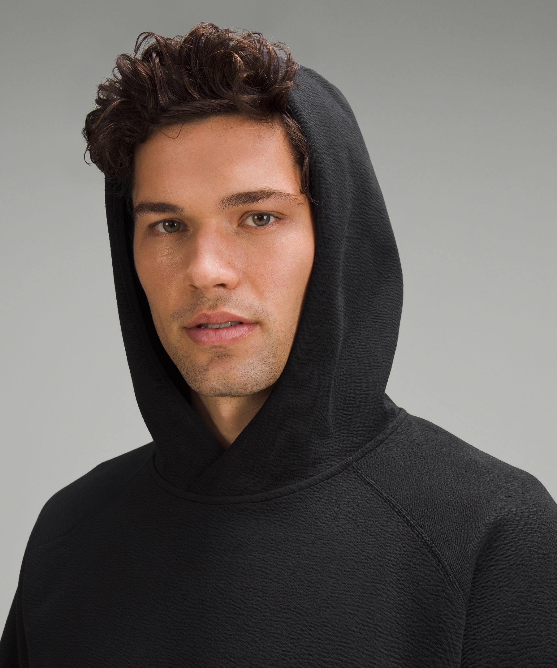 Textured Spacer Pullover Hoodie | Men's Hoodies & Sweatshirts