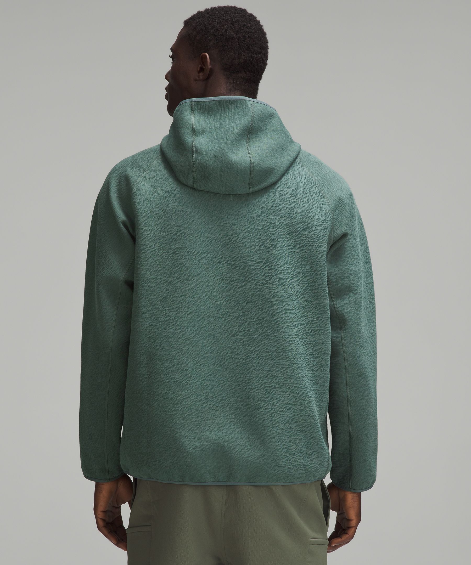 Textured Spacer Pullover Hoodie