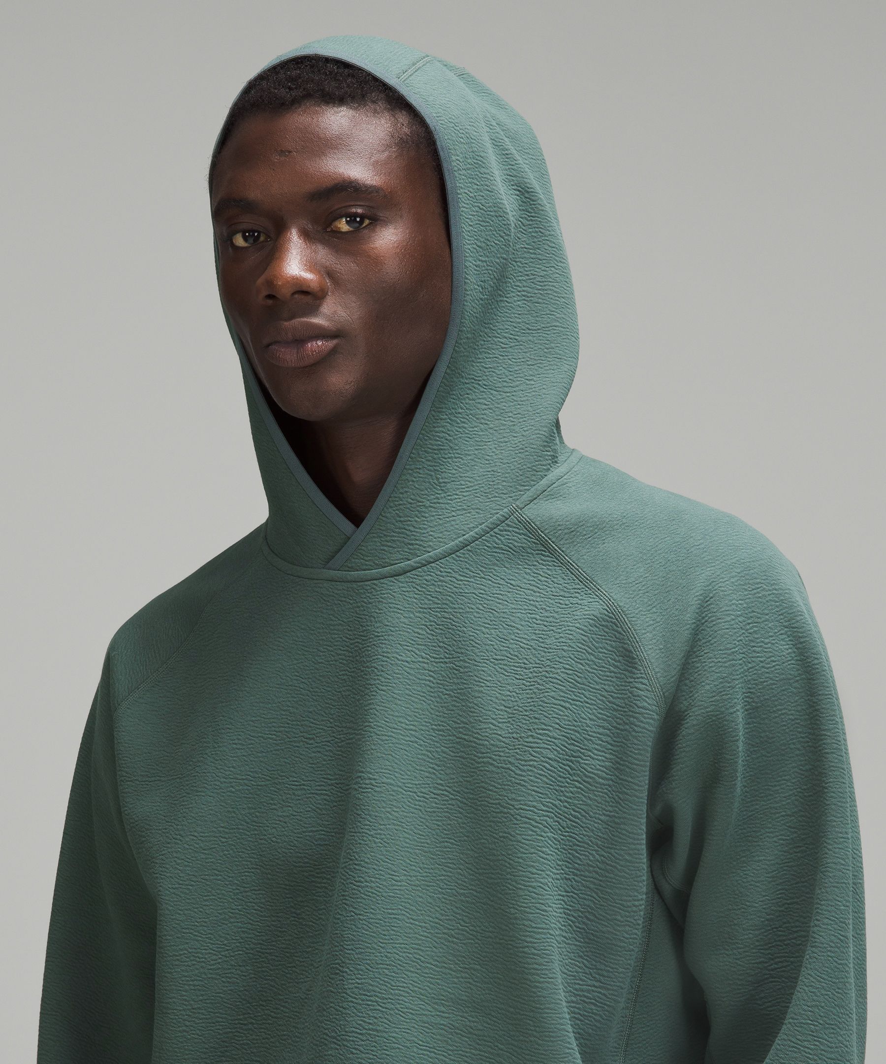 Textured Spacer Pullover Hoodie  Men's Hoodies & Sweatshirts