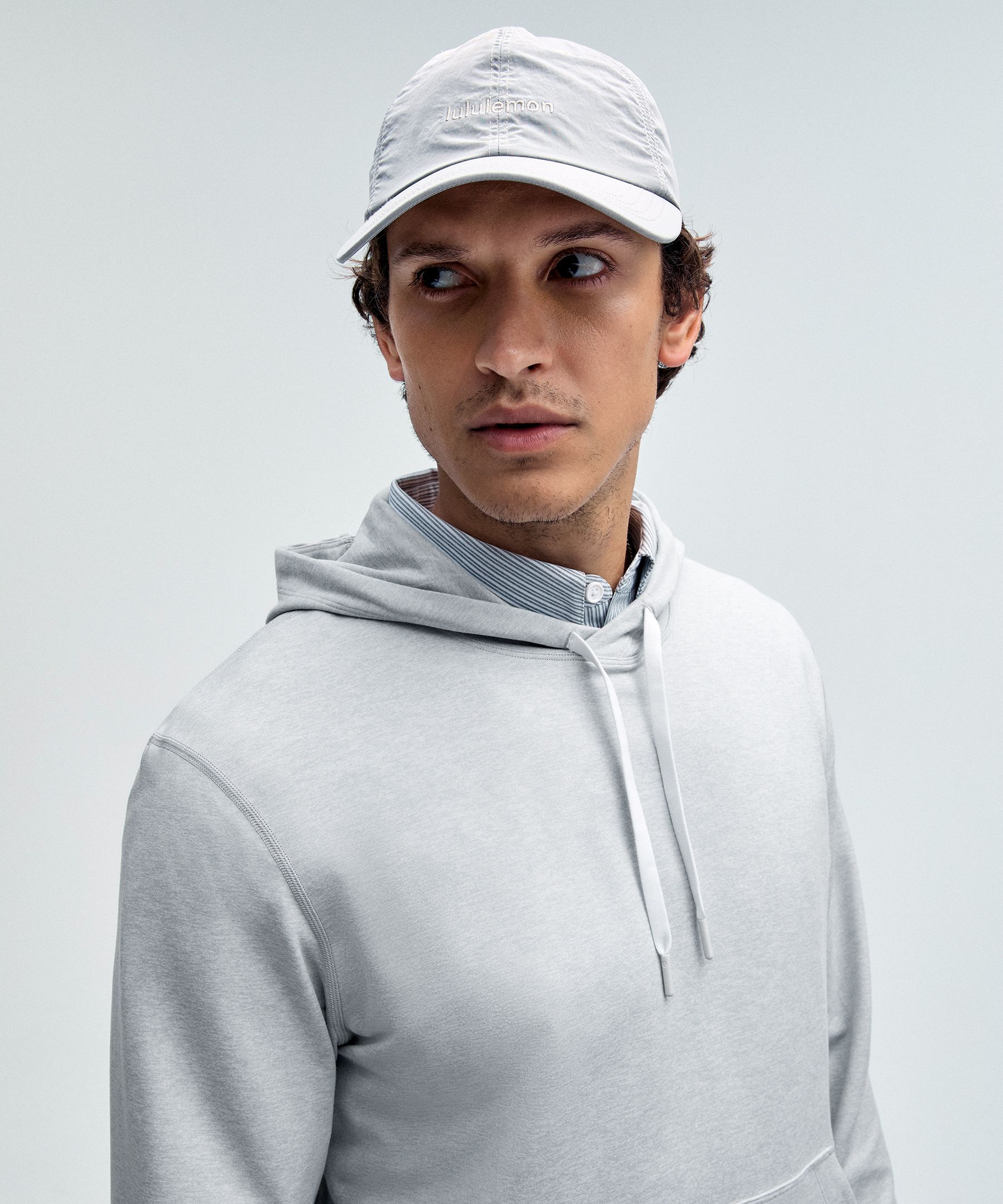 Shop Lululemon Soft Jersey Pullover Hoodie